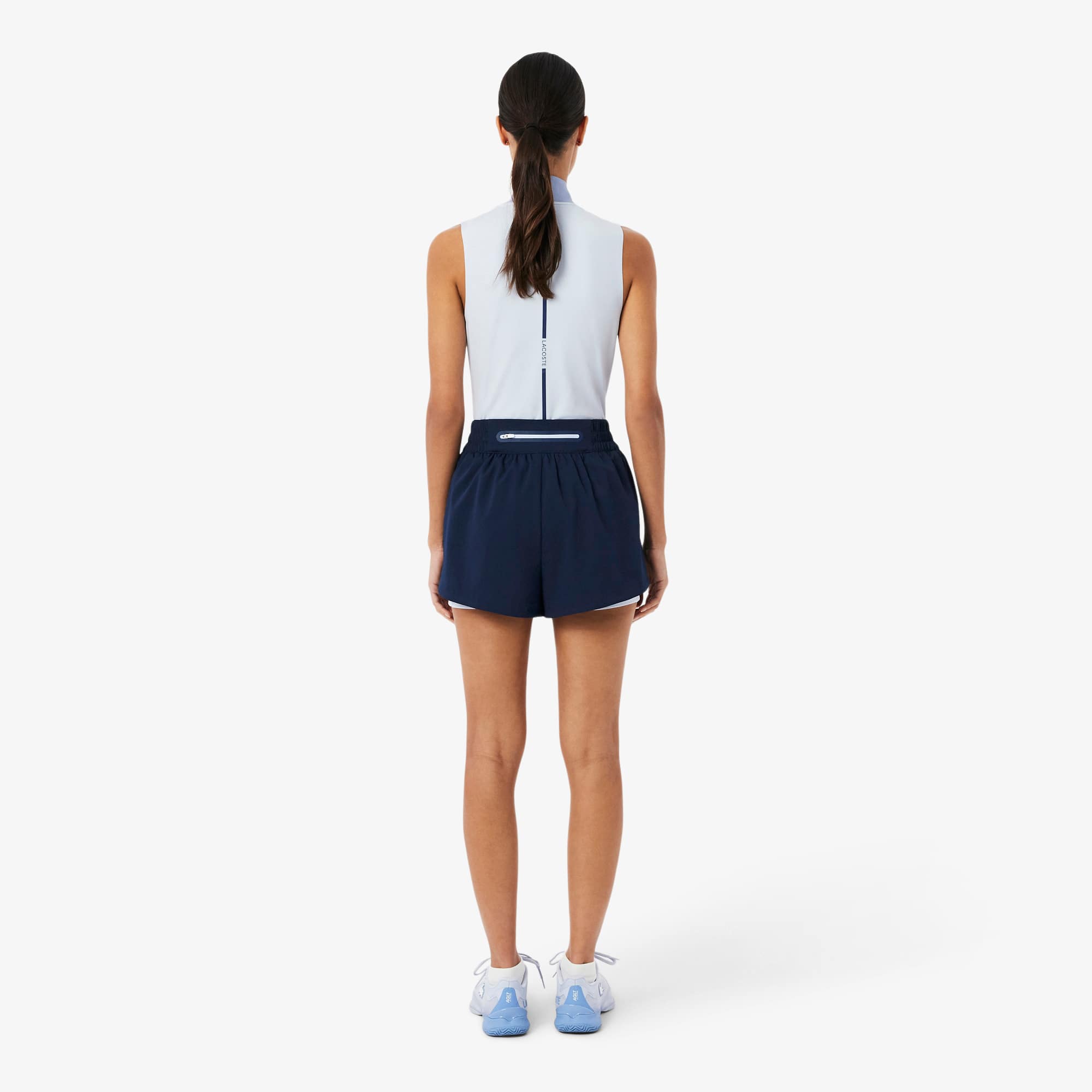 Ultra Dry Tennis Shorts - Navy Blue / Light Blue