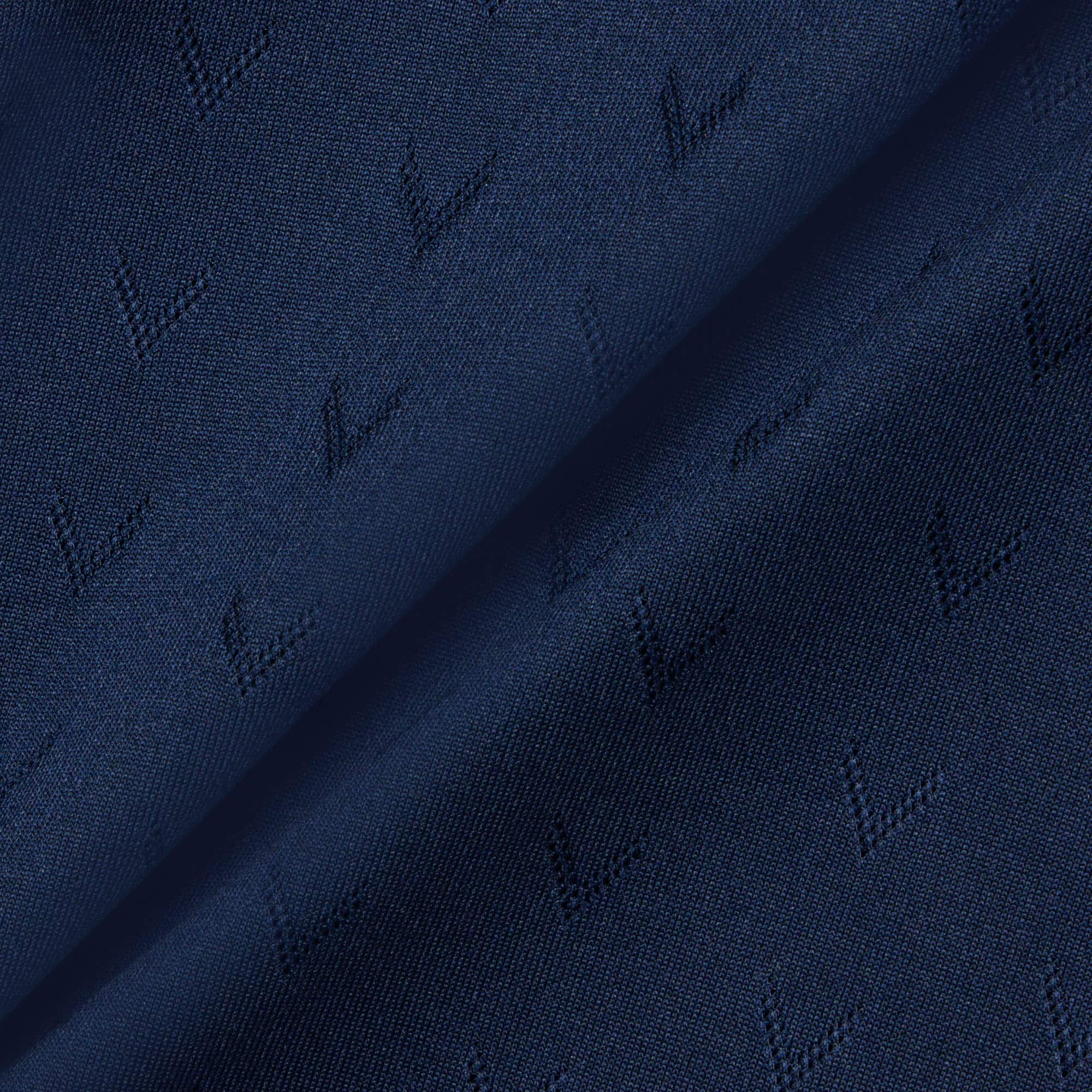 Tennis Heritage Ultra Dry Stretch Polo - Navy Blue