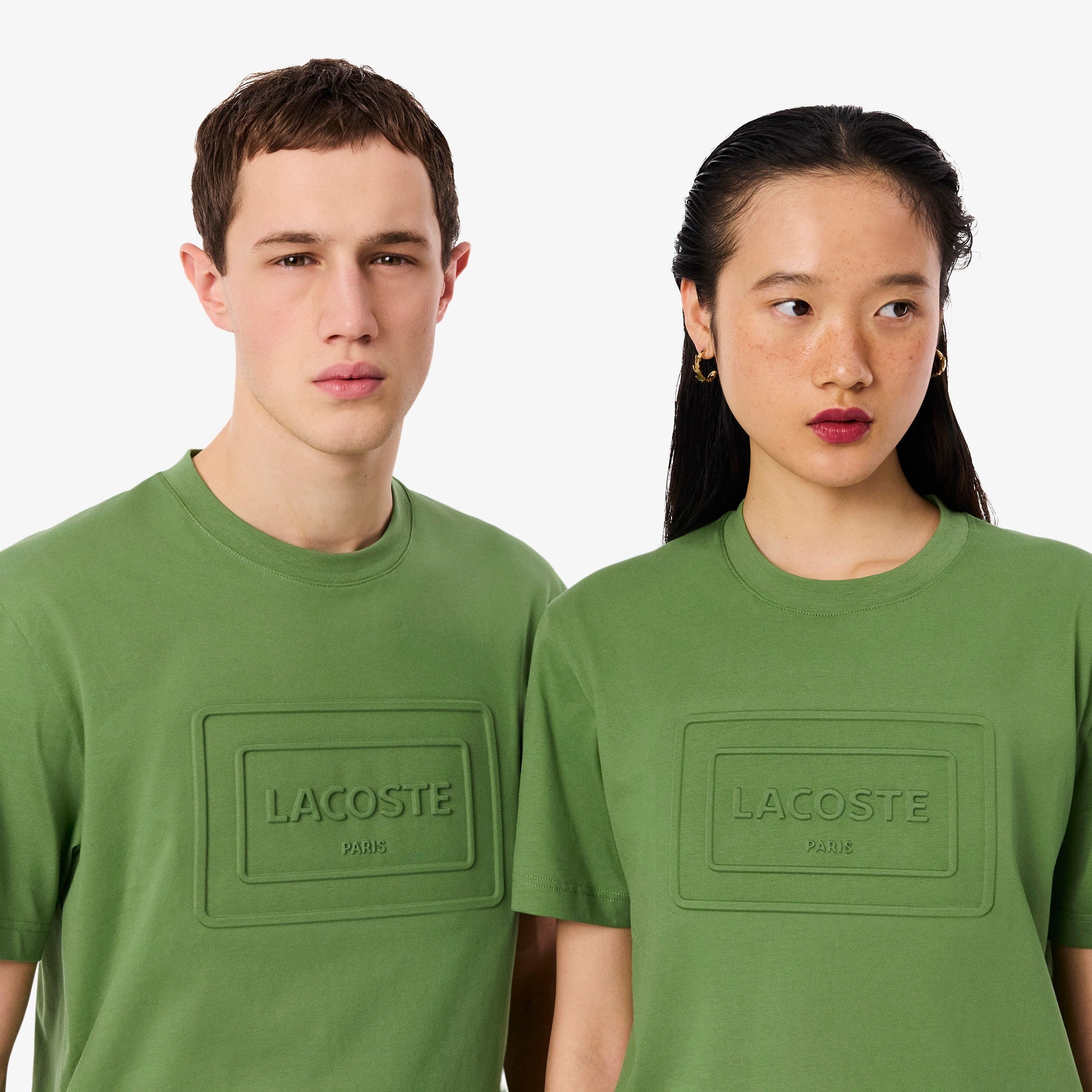 Embroidered Cotton T-Shirt - Green