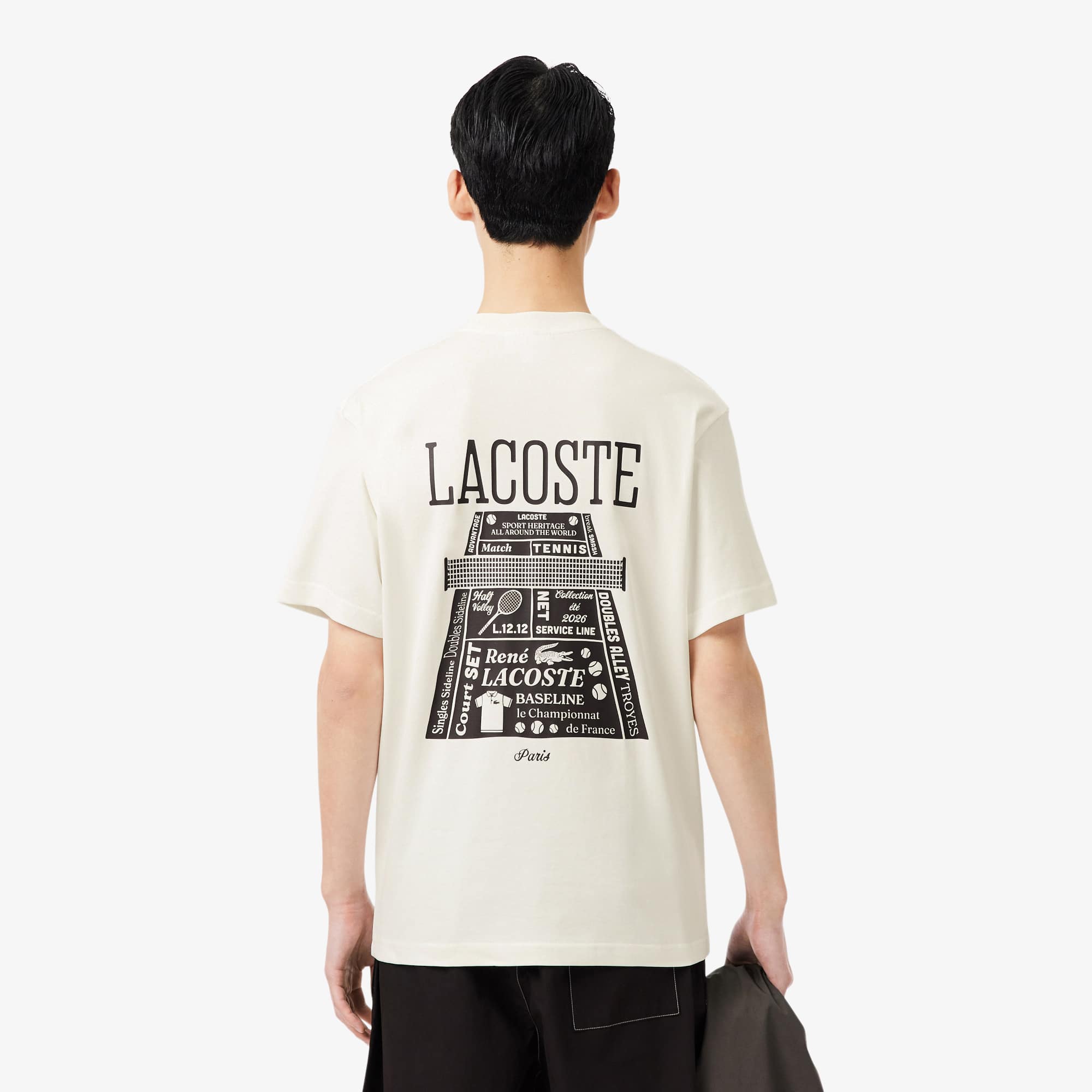 Printed Heavy Cotton T-Shirt - White