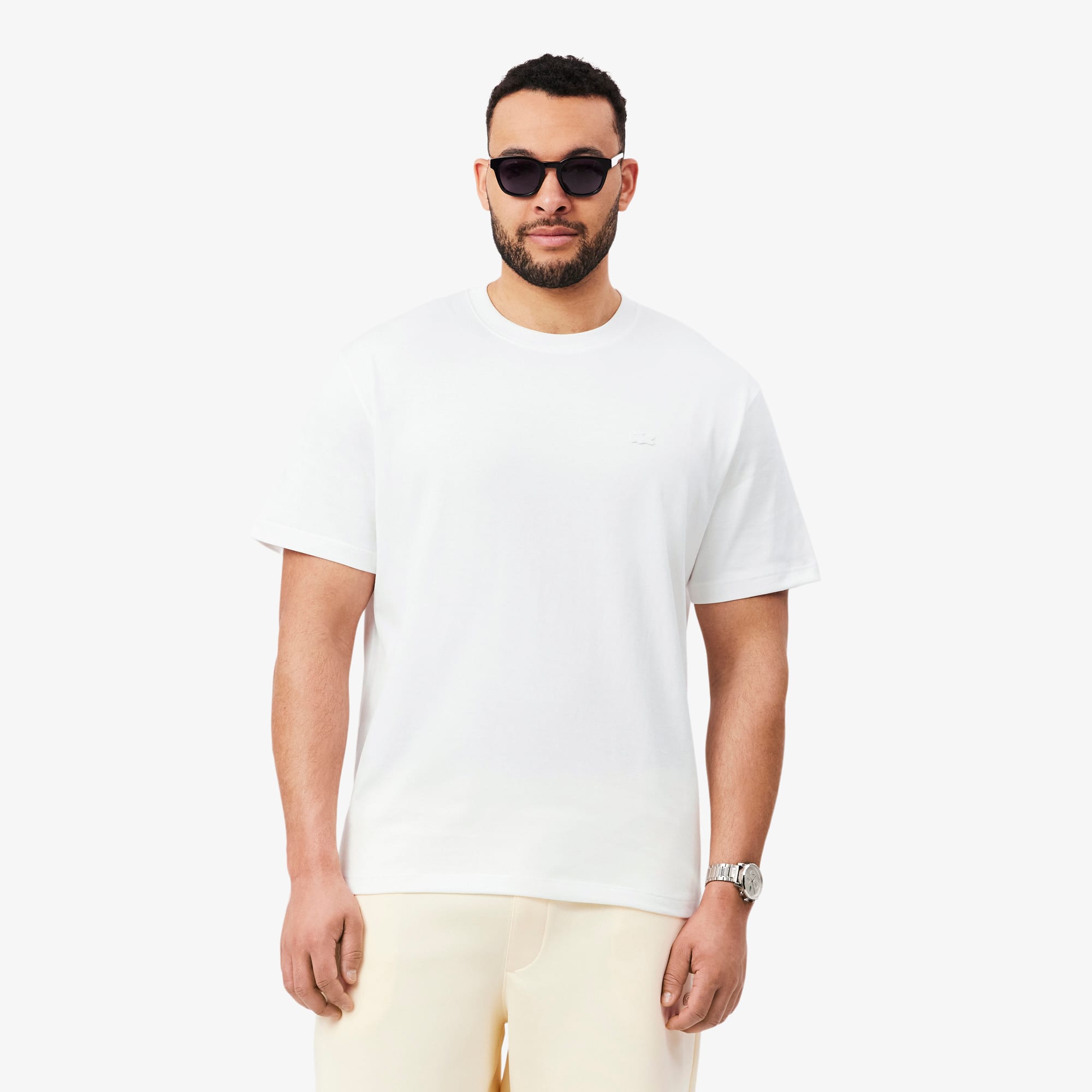 Printed Jersey T-Shirt - White