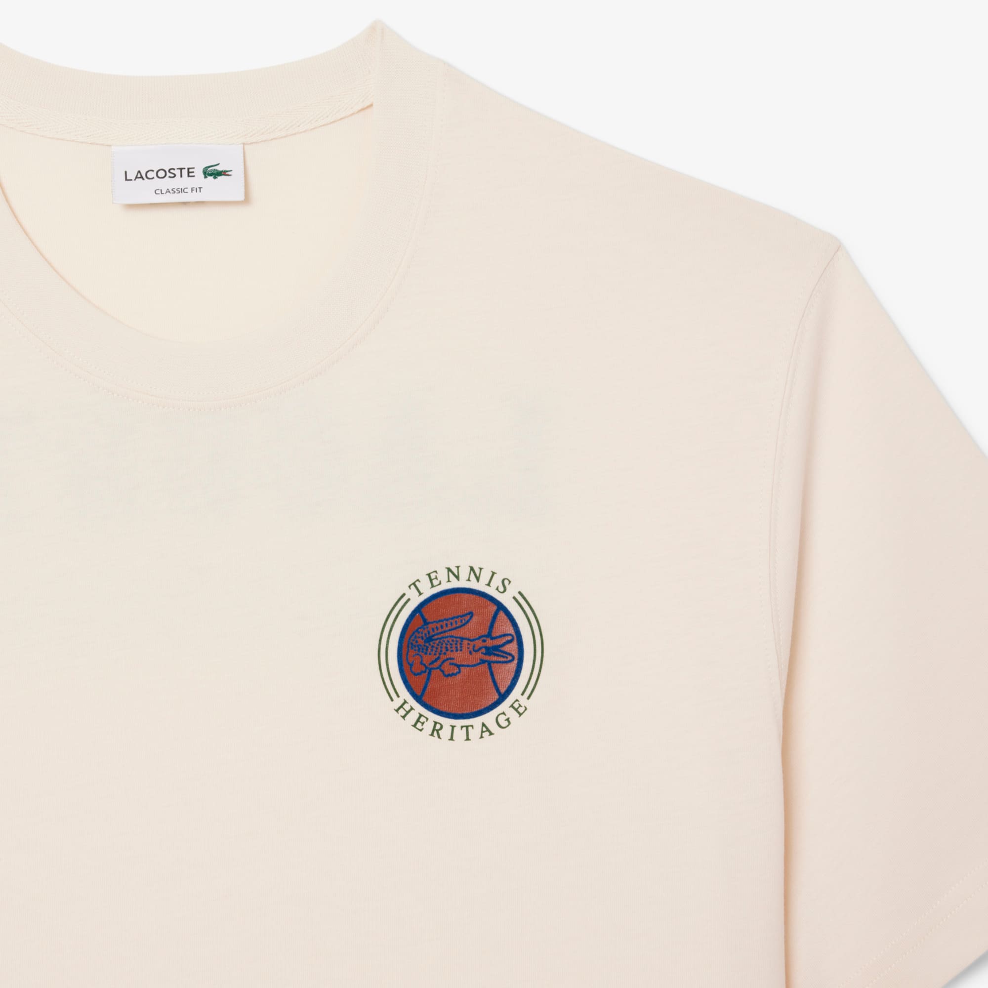 Men's Multi Print Jersey T-Shirt - Cream