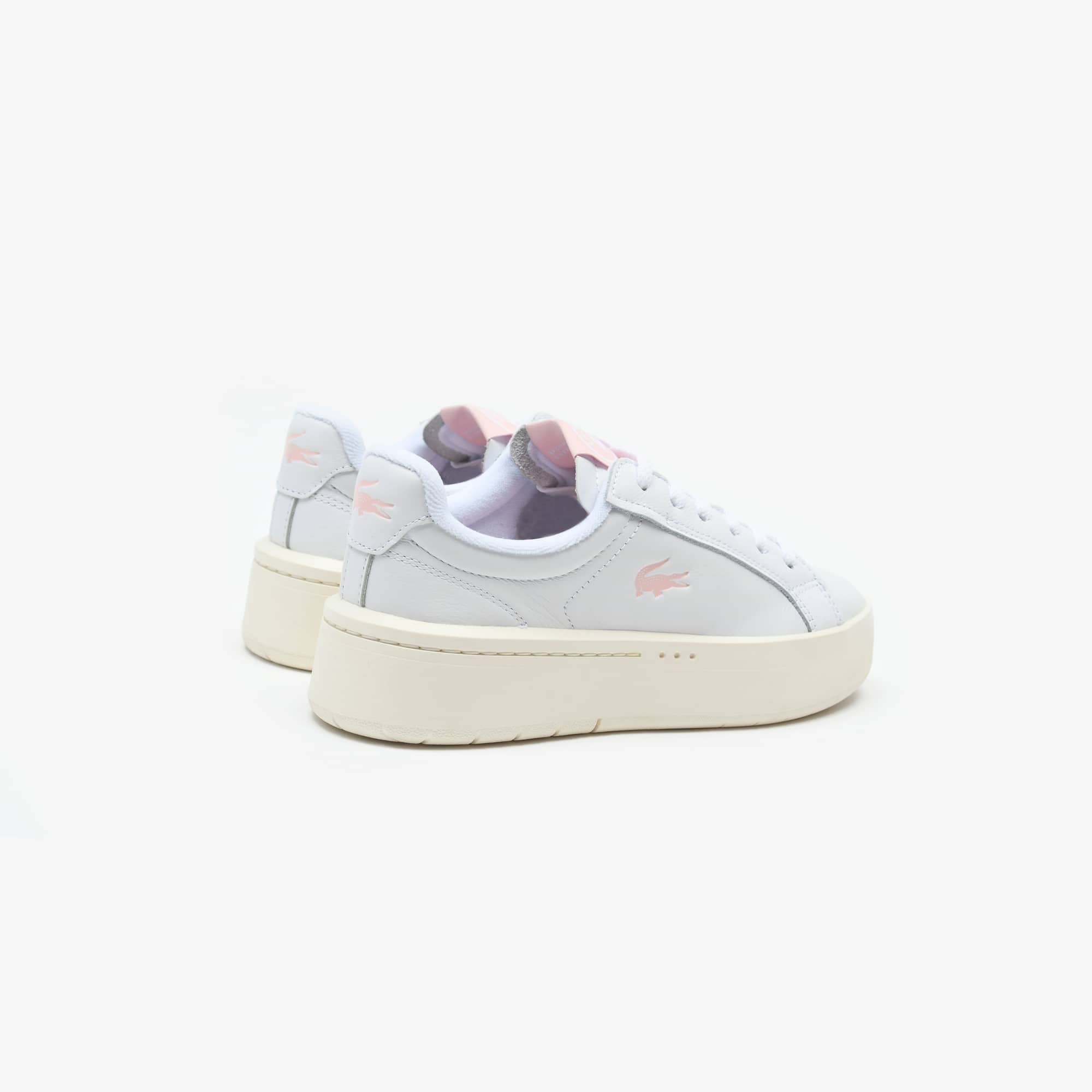 Women's Carnaby Platform Leather Sneakers - WHT/OFF WHT