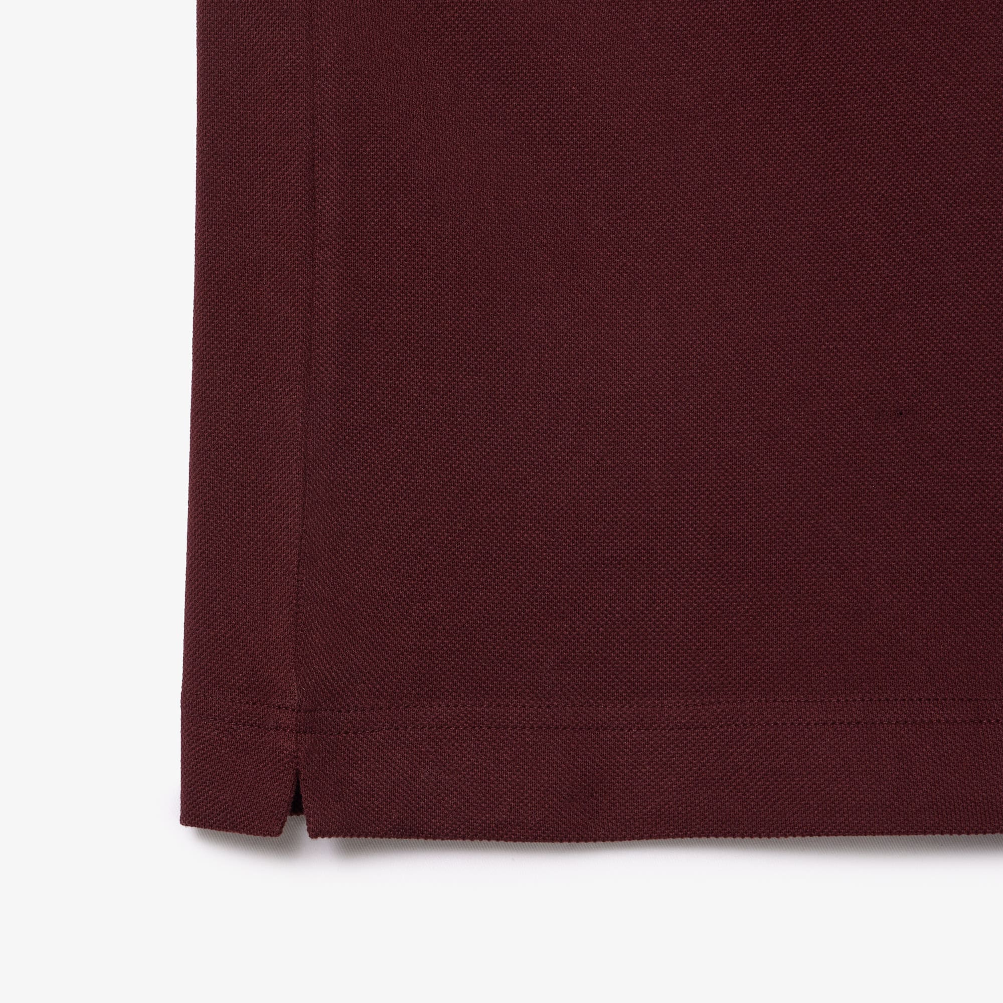Unisex Classic Fit Signature Print Polo - Bordeaux dark