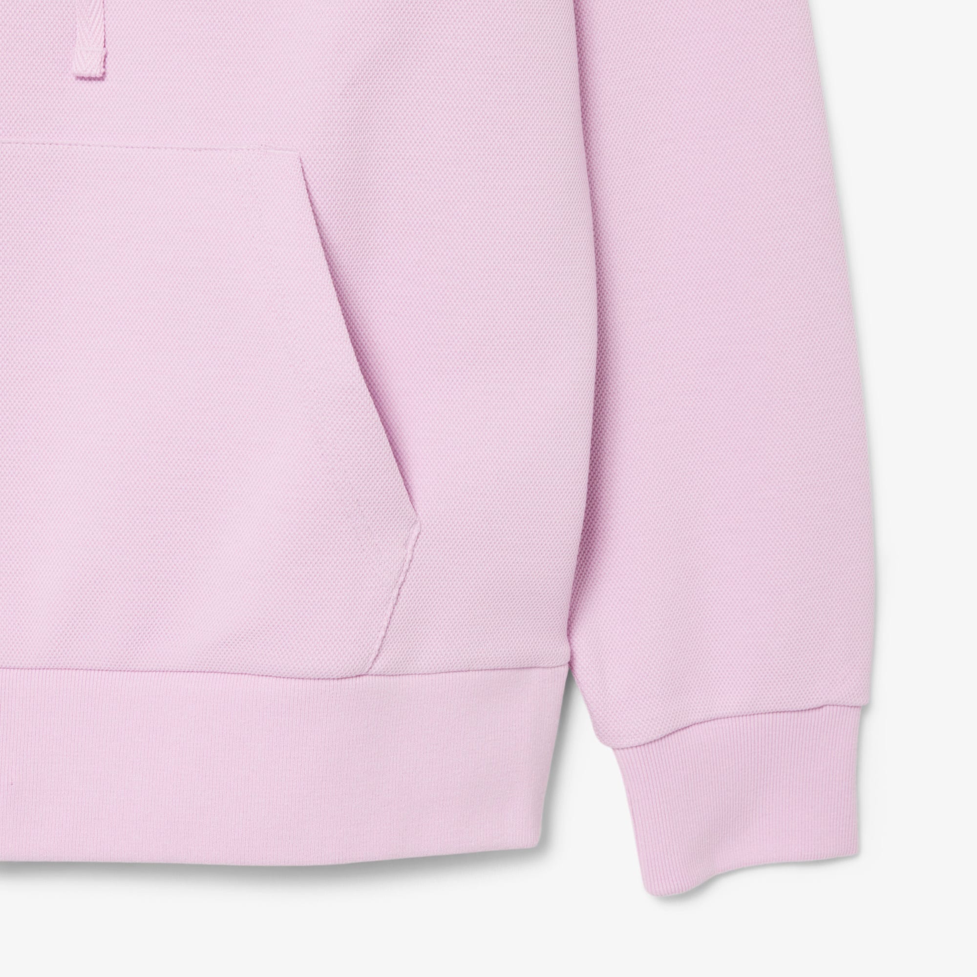 Women's Piqué Hoodie - Pink
