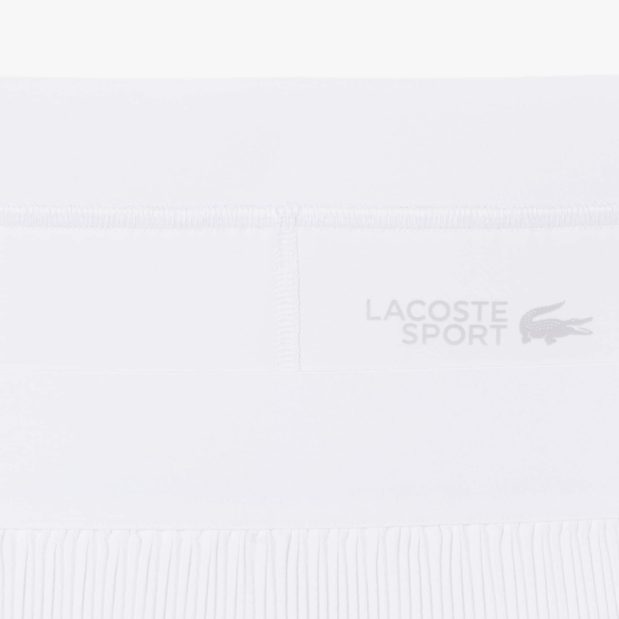 Ultra Dry Tennis Skirt with Liner - White