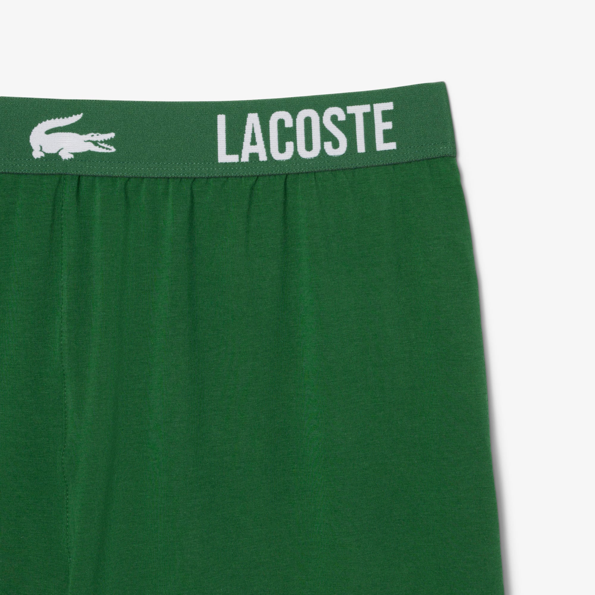 Men's Soft Cotton Pajama Shorts - Pine green