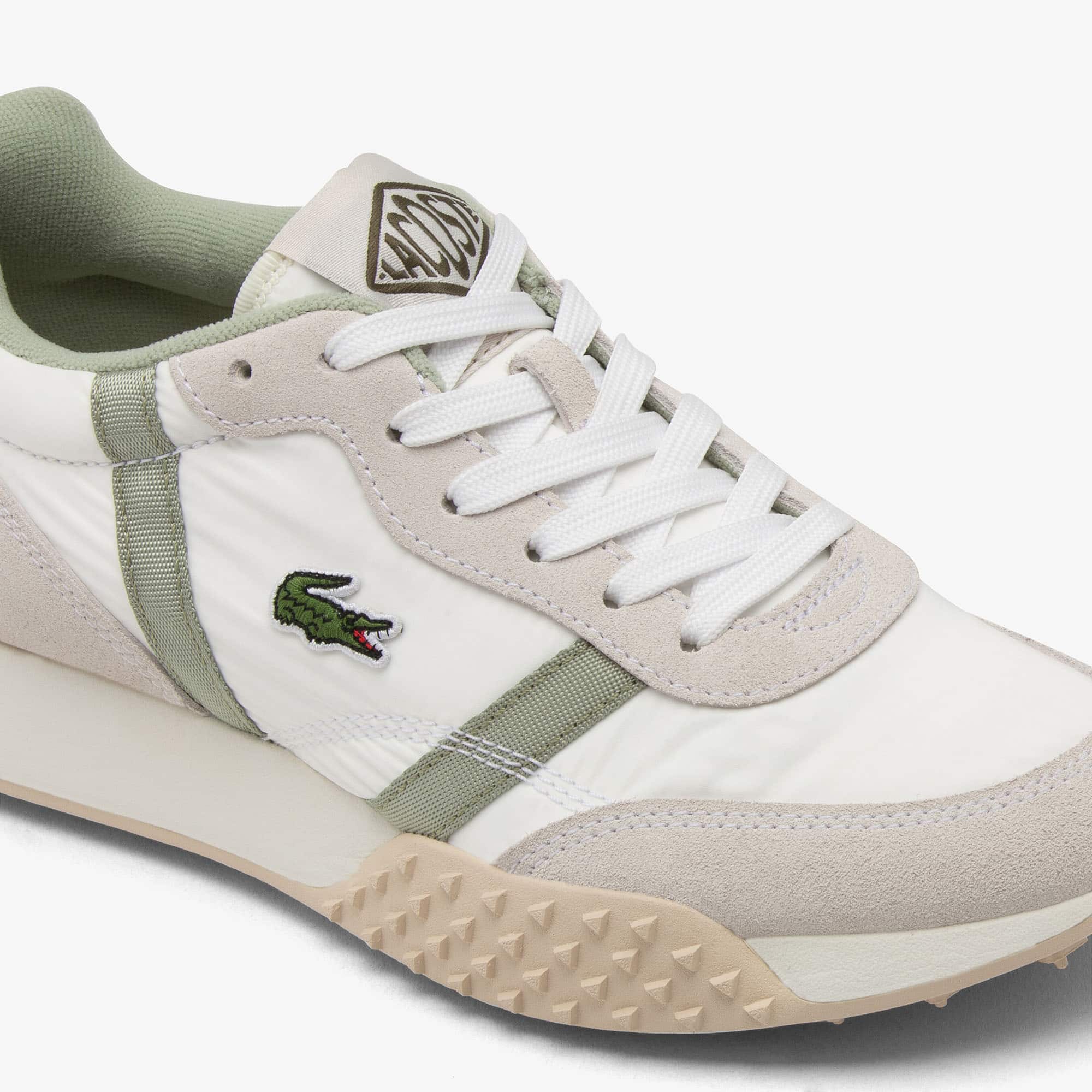 Women's L-Spin Evo Sneakers - WHT/LT KHK