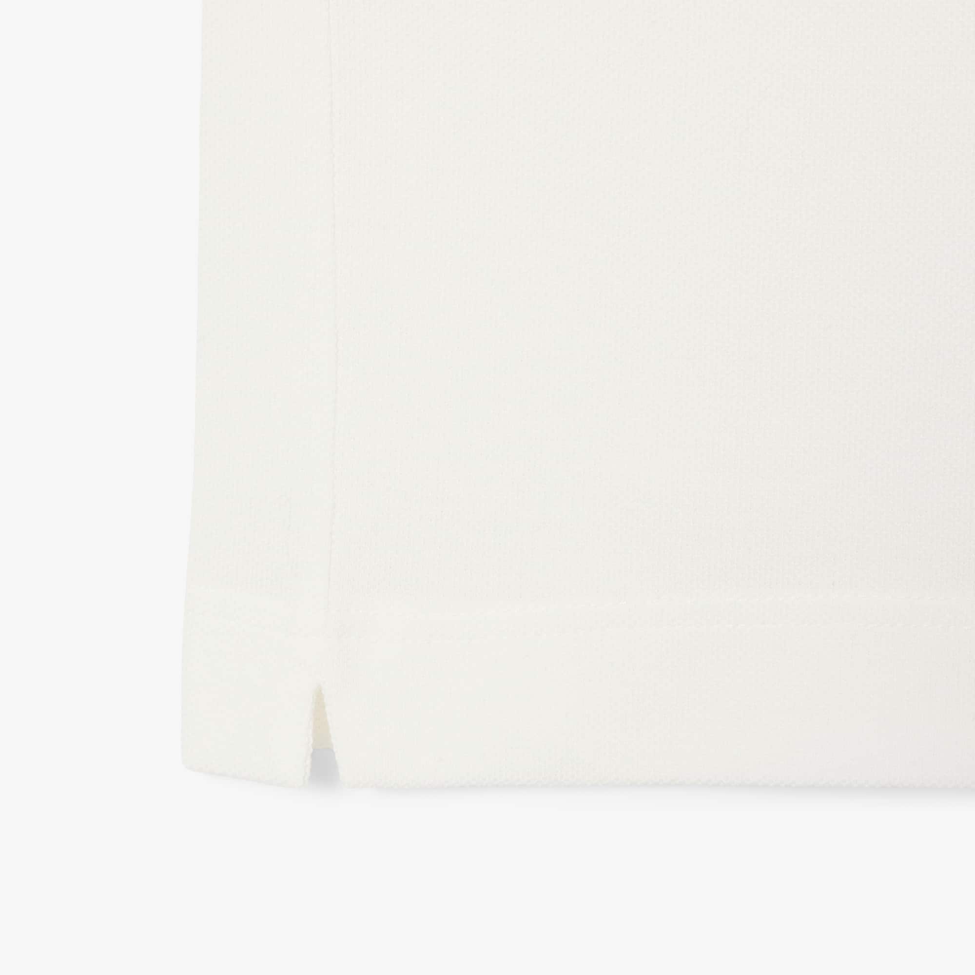 Classic Fit Embossed Branding Polo - White