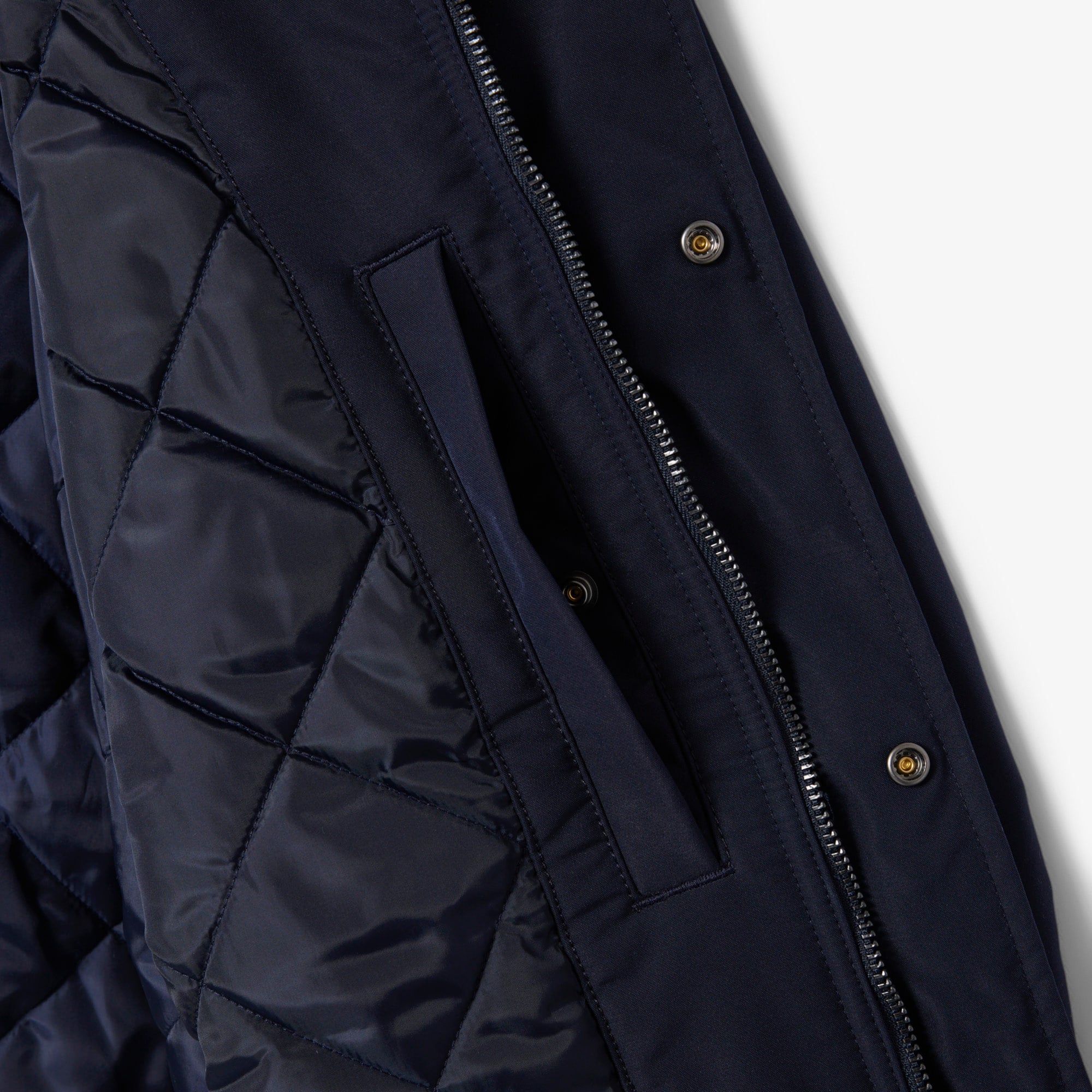 Water-Repellent Bomber - Abysm blue