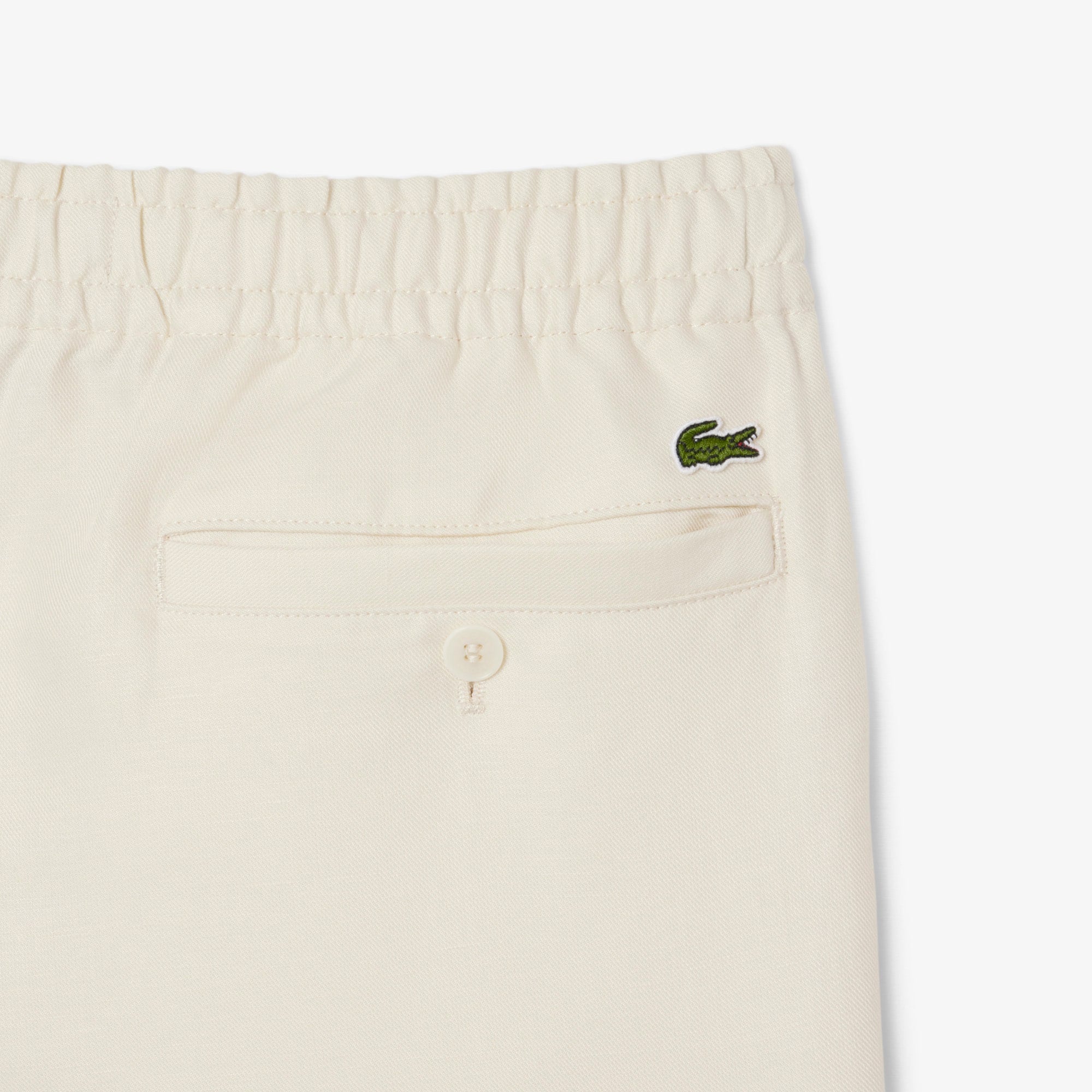 Men's Regular Fit Linen Twill Pants - Beige