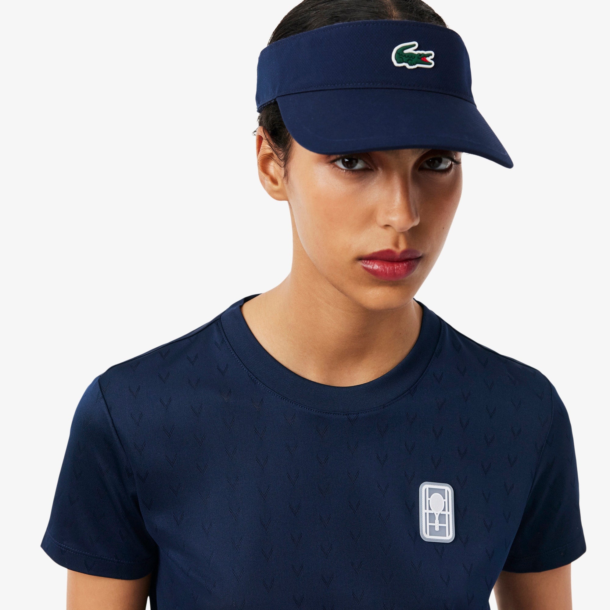 Tennis Slim Fit Ultra Dry T-Shirt - Navy Blue
