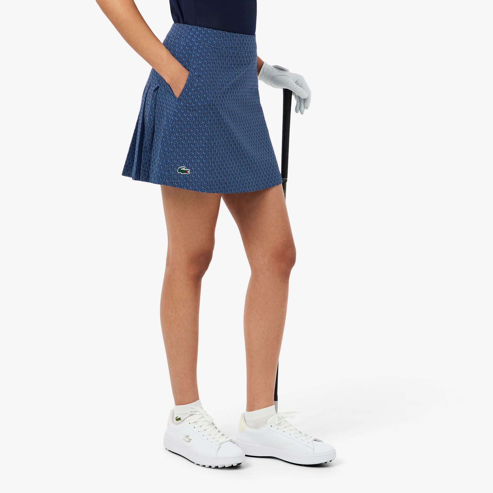 Women's Ultra Dry Lined Golf Skirt - Bleu Marine / Bleu Clair / Bleu Marine