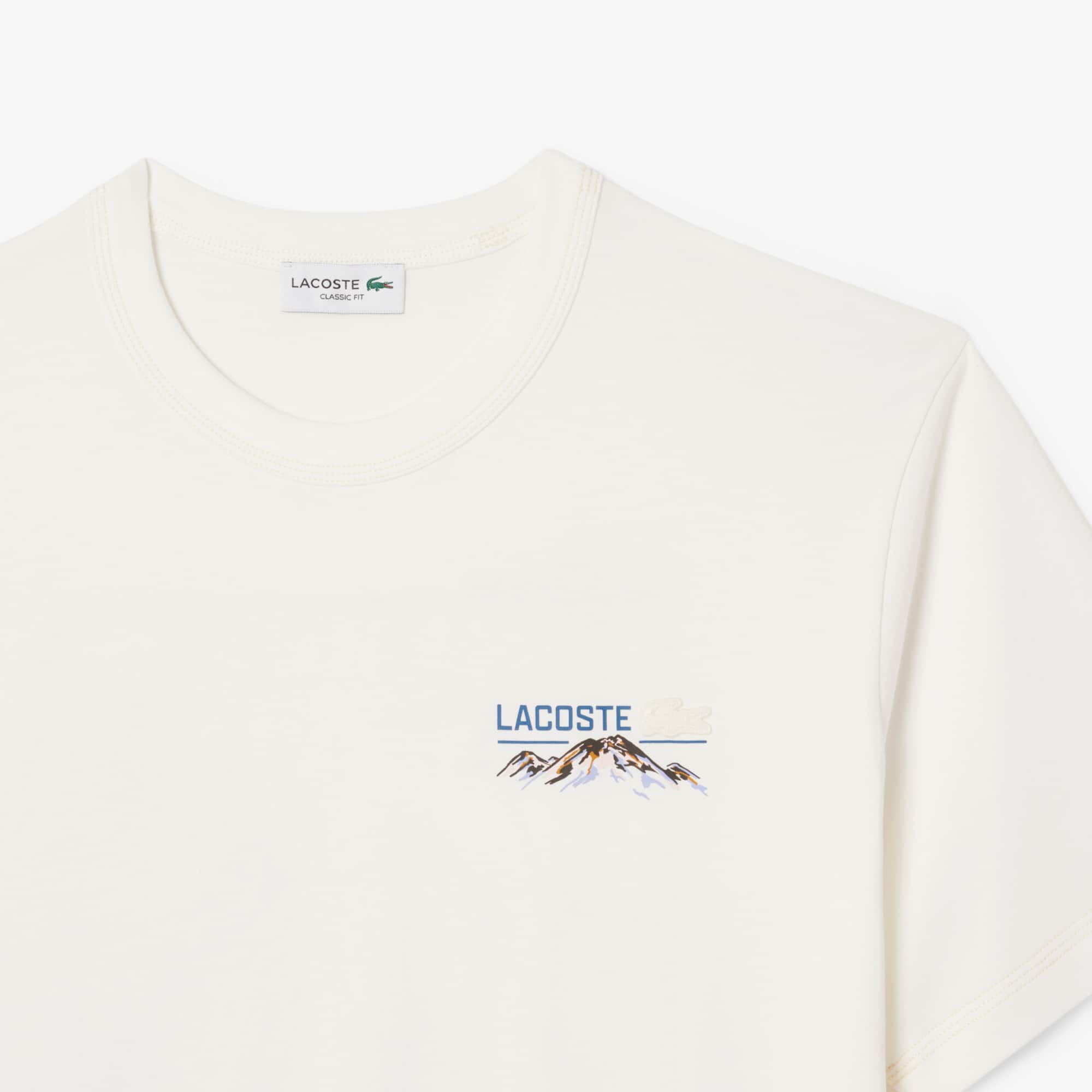 Men's Multi Print Jersey T-Shirt - White
