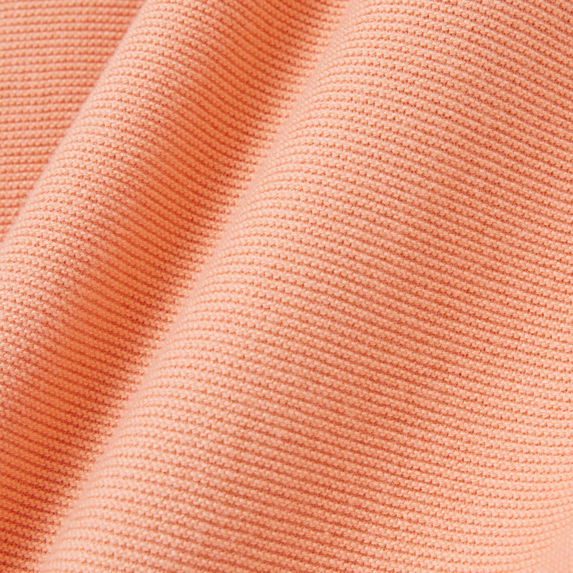 Classic Fit Knitted Polo - Rose