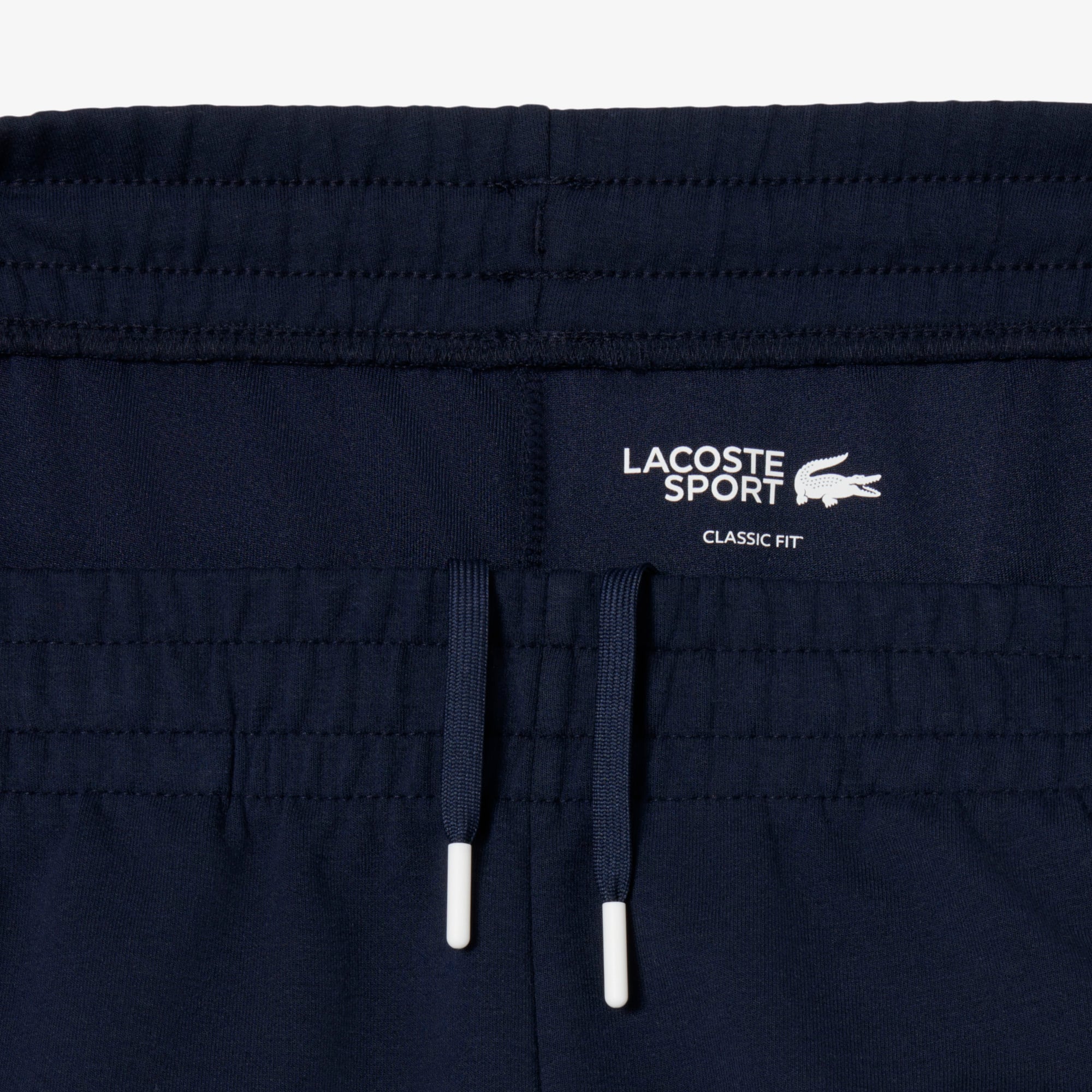 Men's Tennis Logo Stripe Tracksuit Pants - Navy Blue