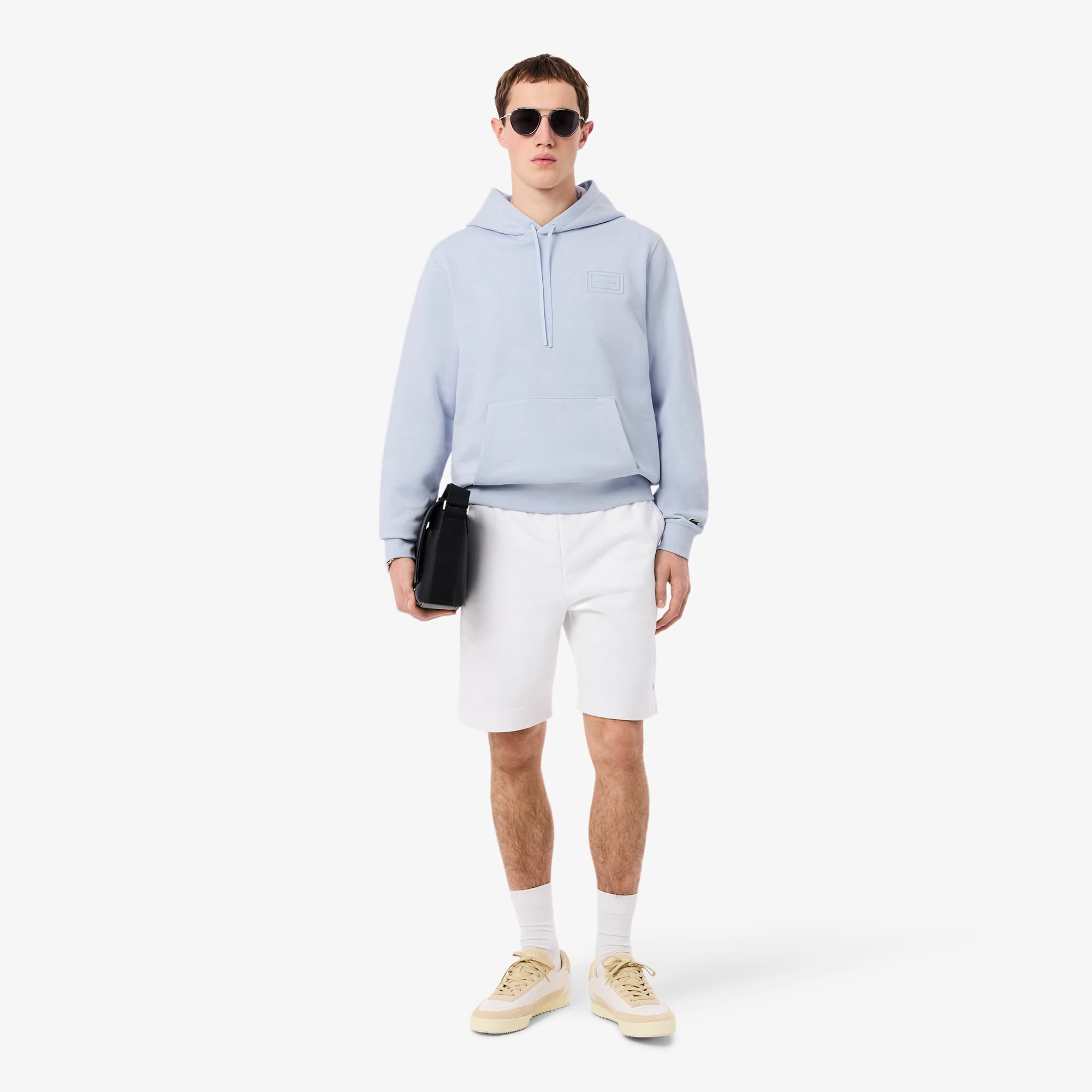 Embossed Branding Hoodie - Phoenix blue