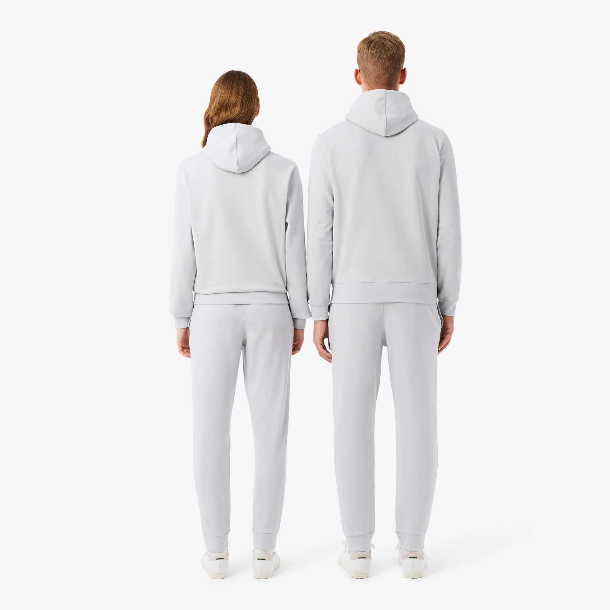 Embossed Branding Sweatpants - Light Grey