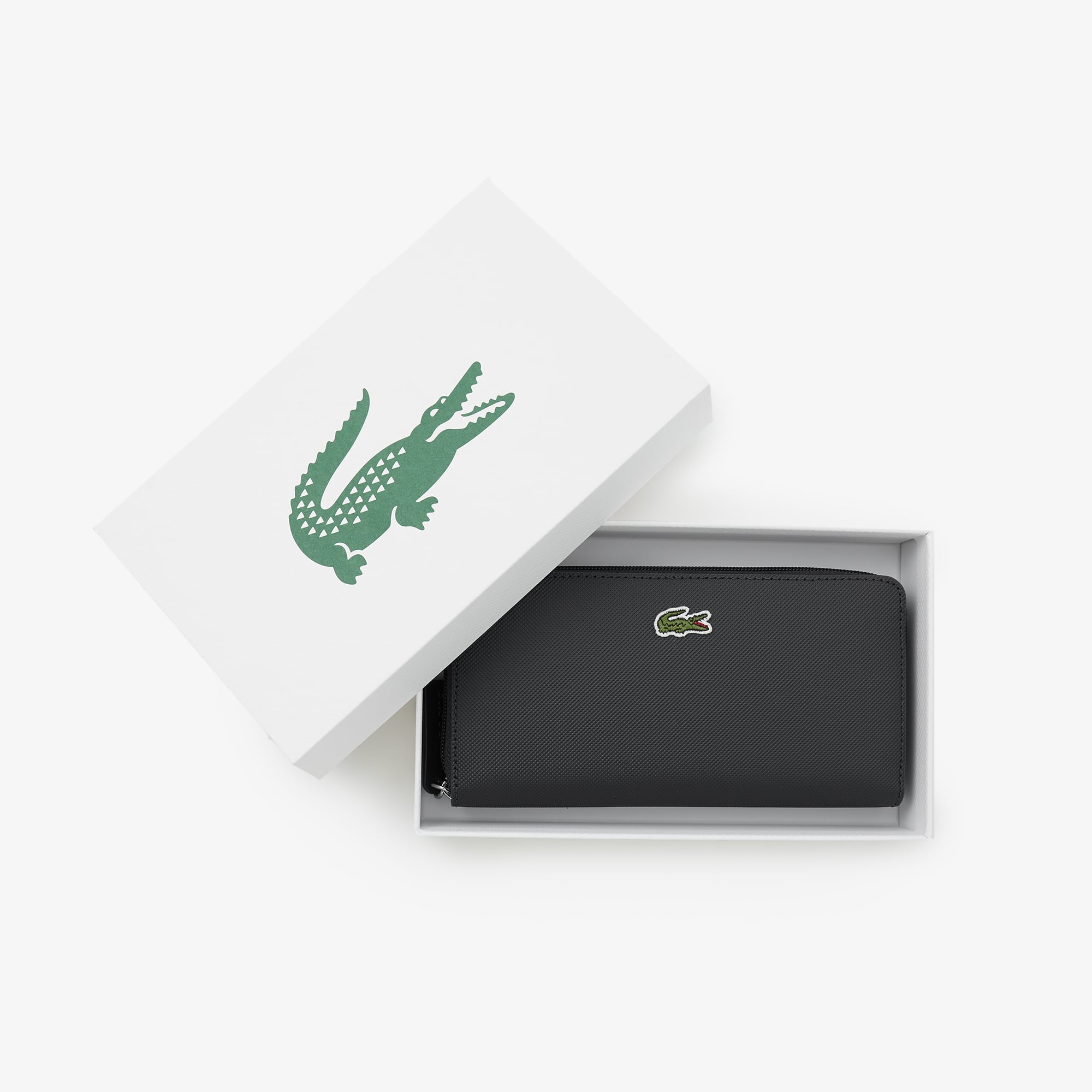 Concept Large Zip-Up Billfold - Black