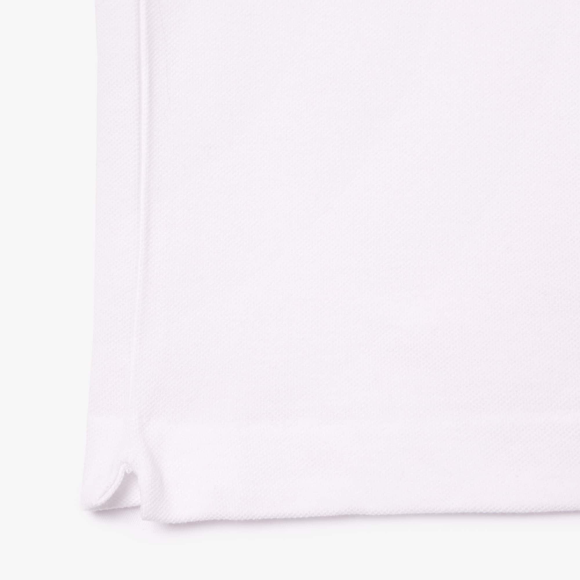 Men's Classic Fit Petit Piqué Polo - White