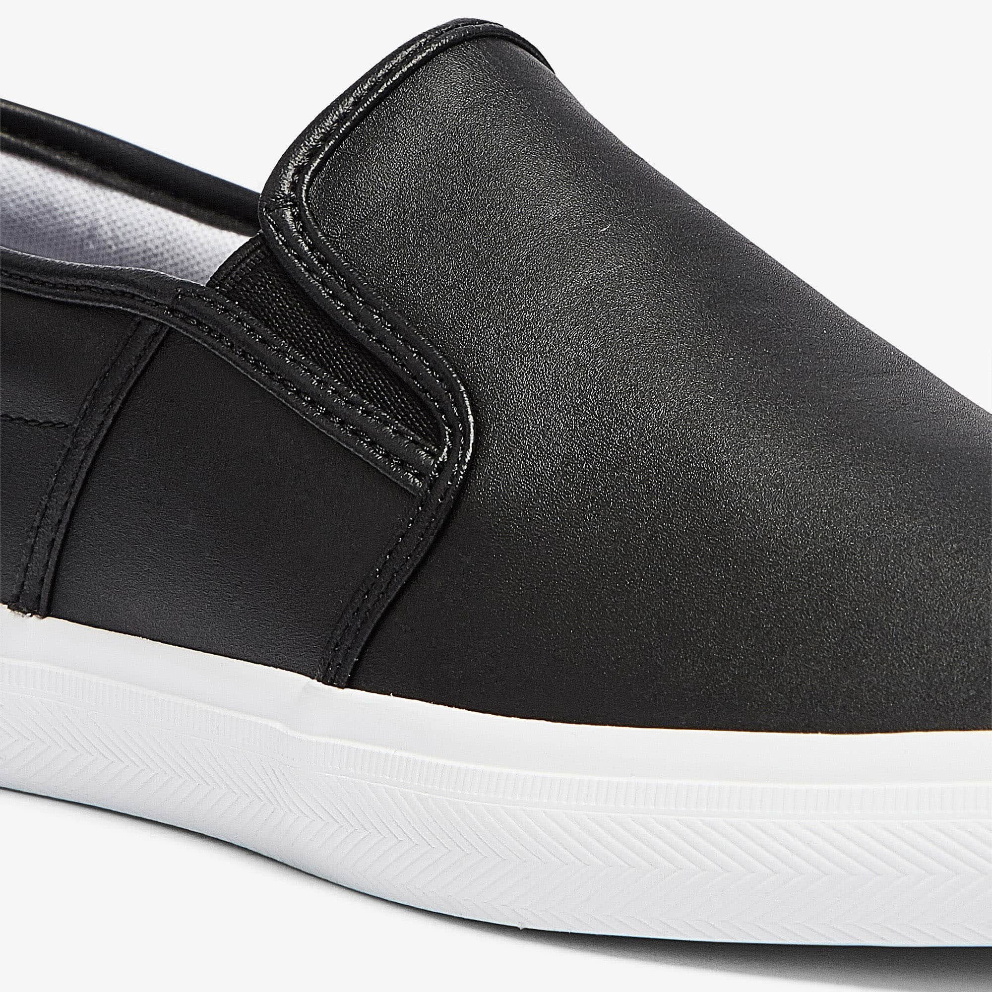 Men's Tatalya Leather Slip-On - Black & White
