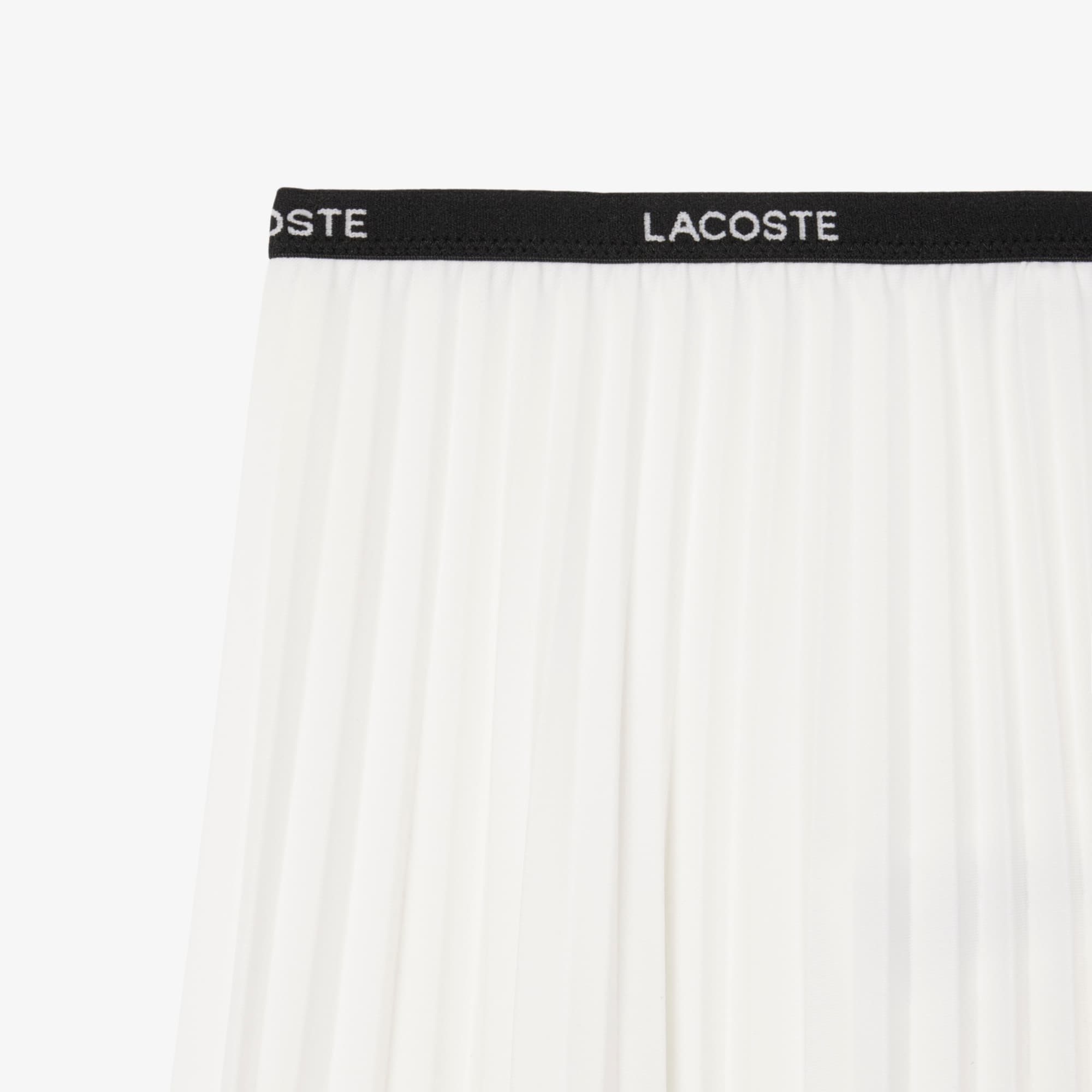 Women's Short Pleated Skirt - White