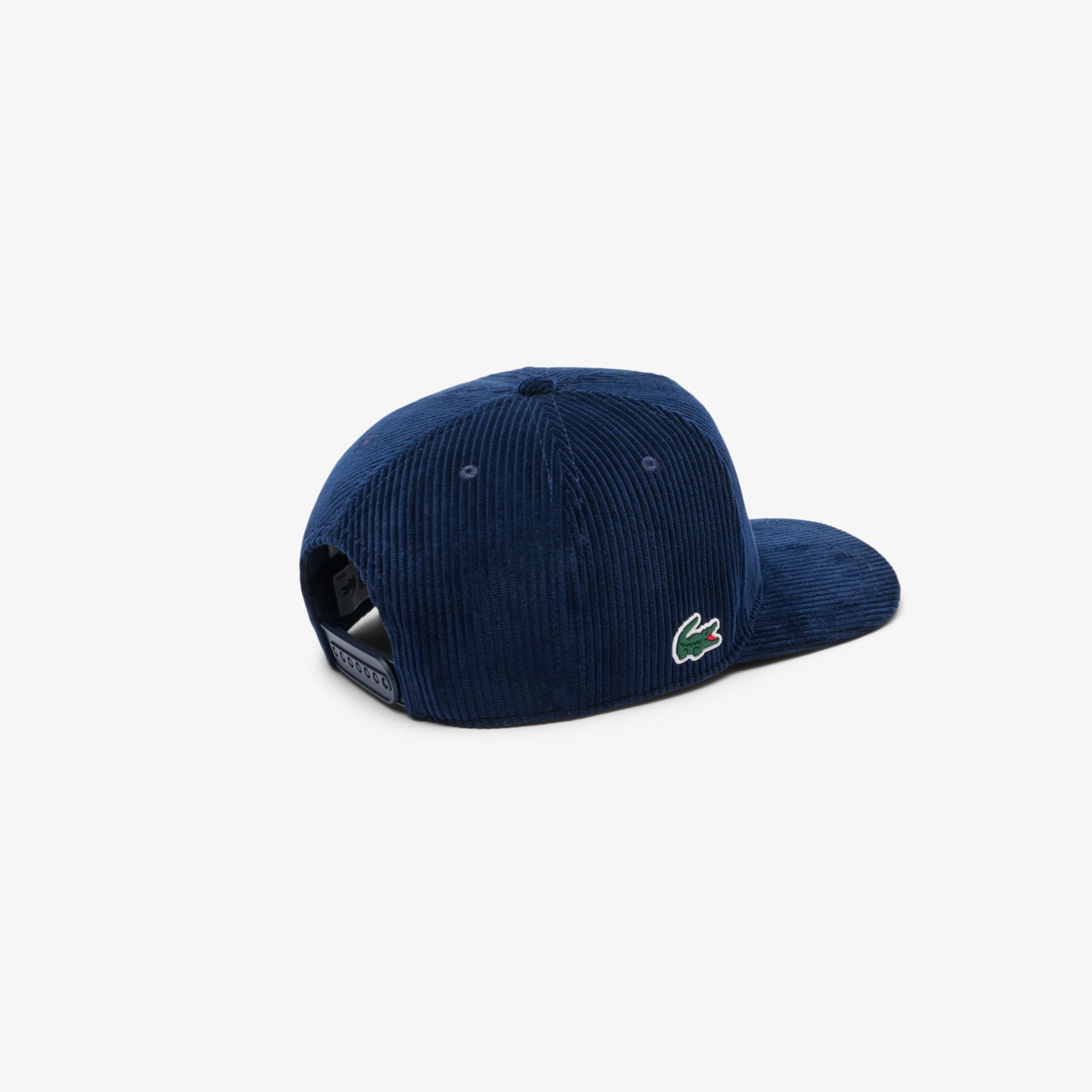 Men's Embroidered Corduroy Golf Cap - Navy Blue