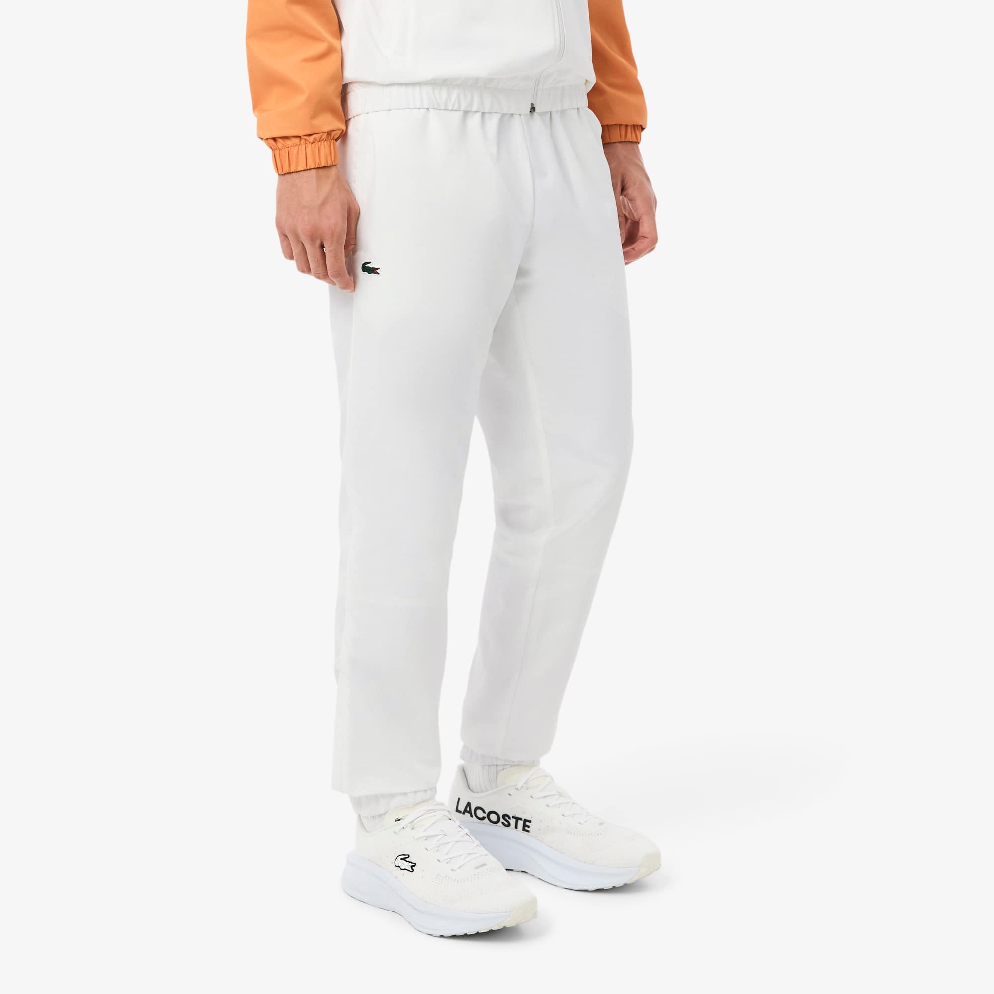 Men's Sport Sweatsuit - Blanc / Orange / Bleu Marine
