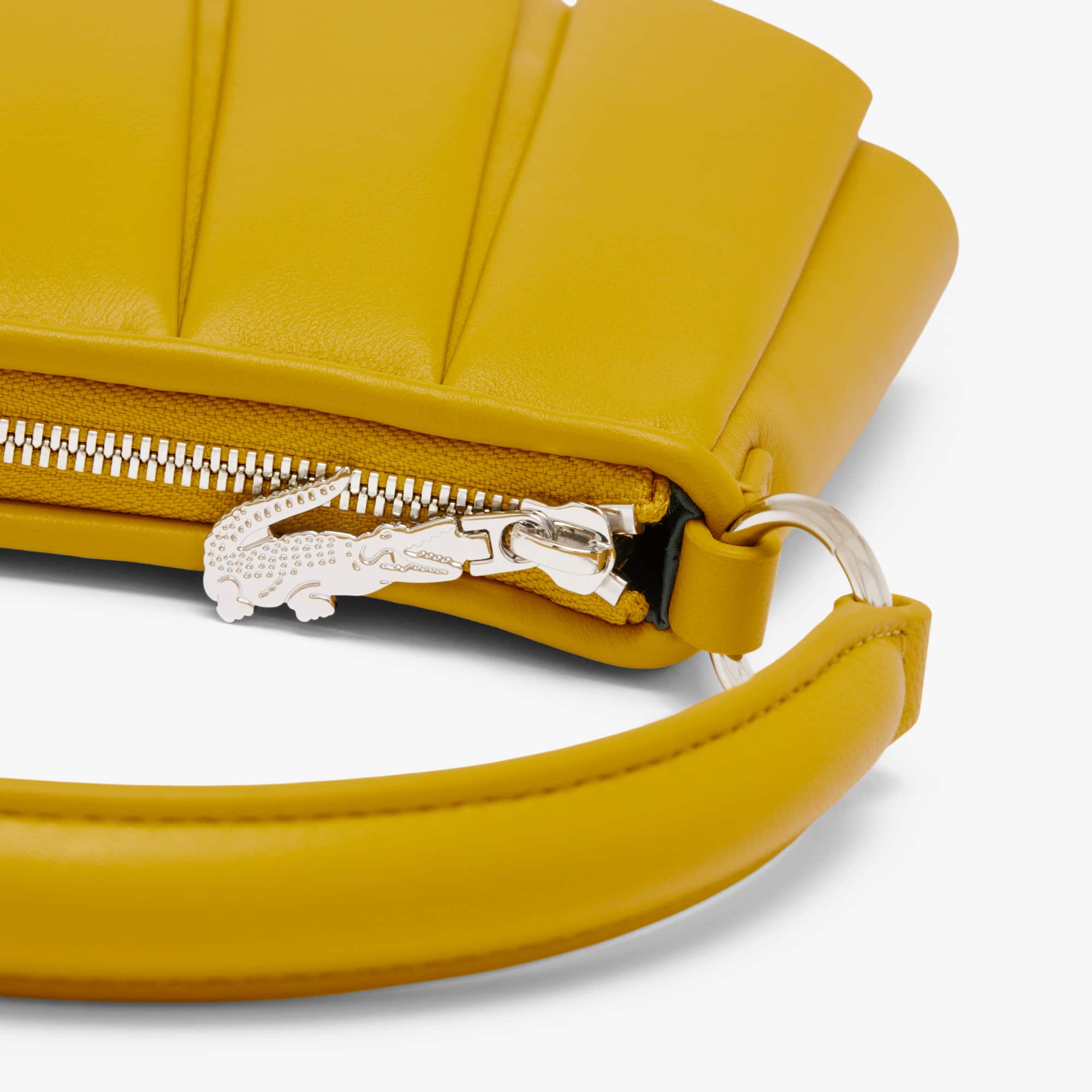 Small Lenglen Leather Bag - HONEY