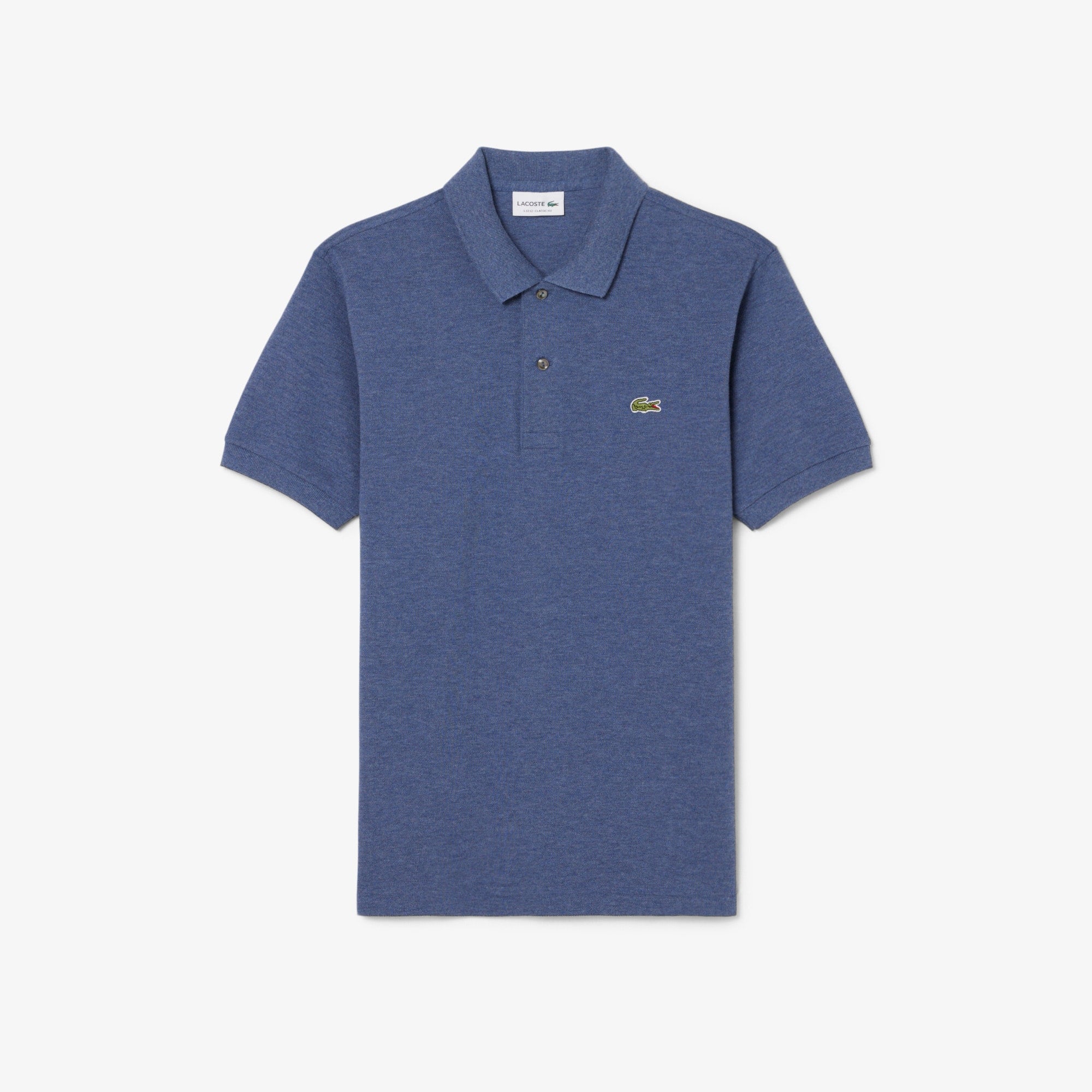 Men's Classic Fit Heathered Polo - Bleu Chine