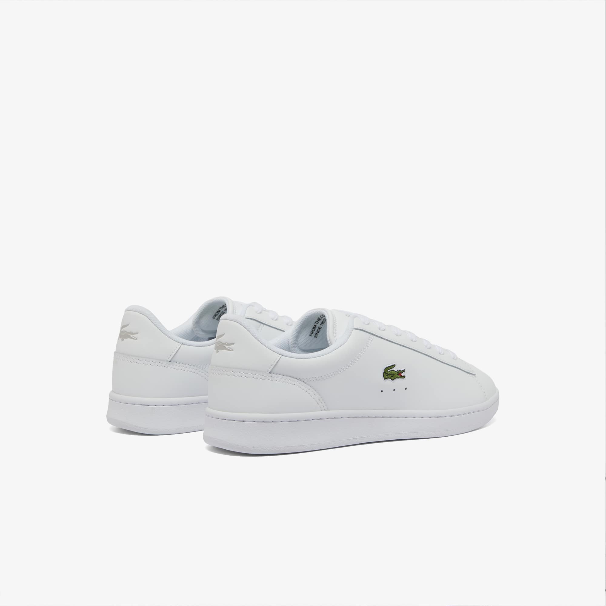 Men's Carnaby Set Leather Sneakers - WHITE/WHITE