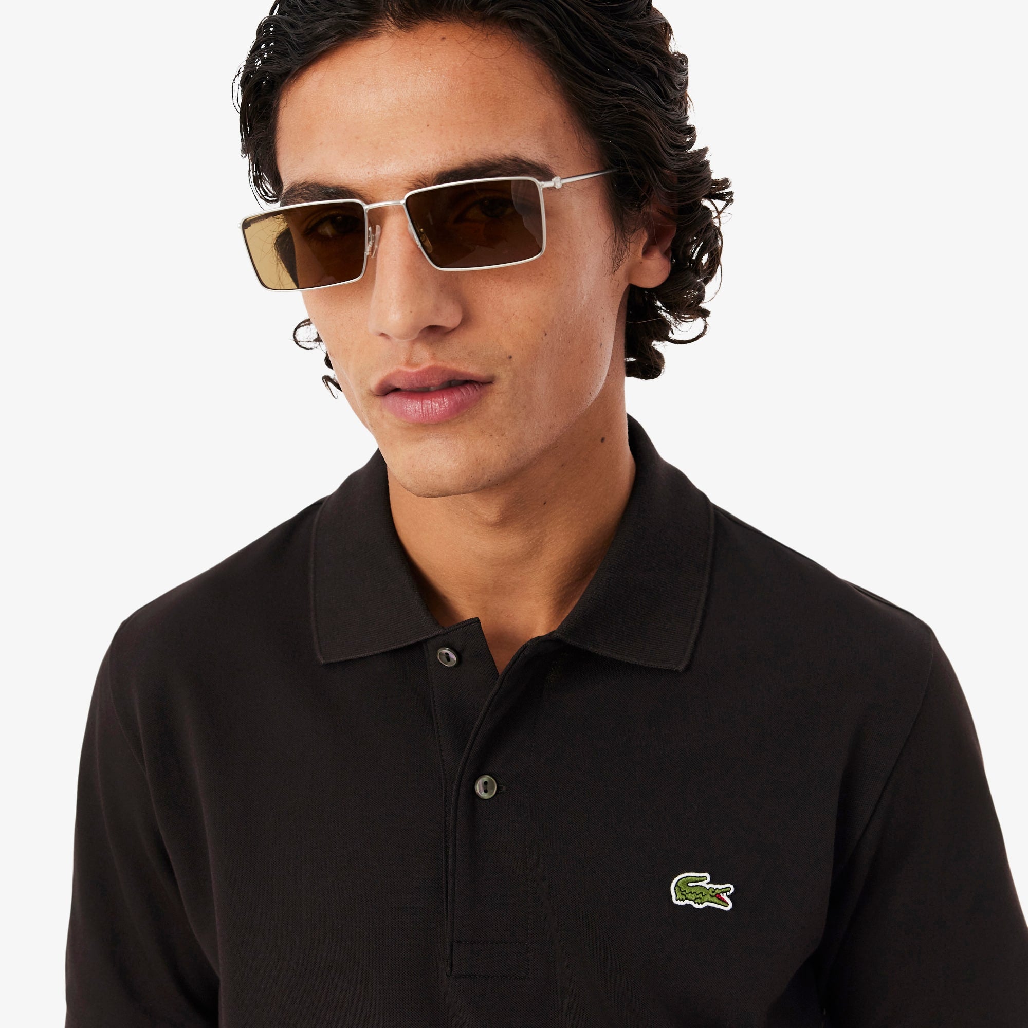 Men's Classic Fit LIGHT Piqué Polo - Brown