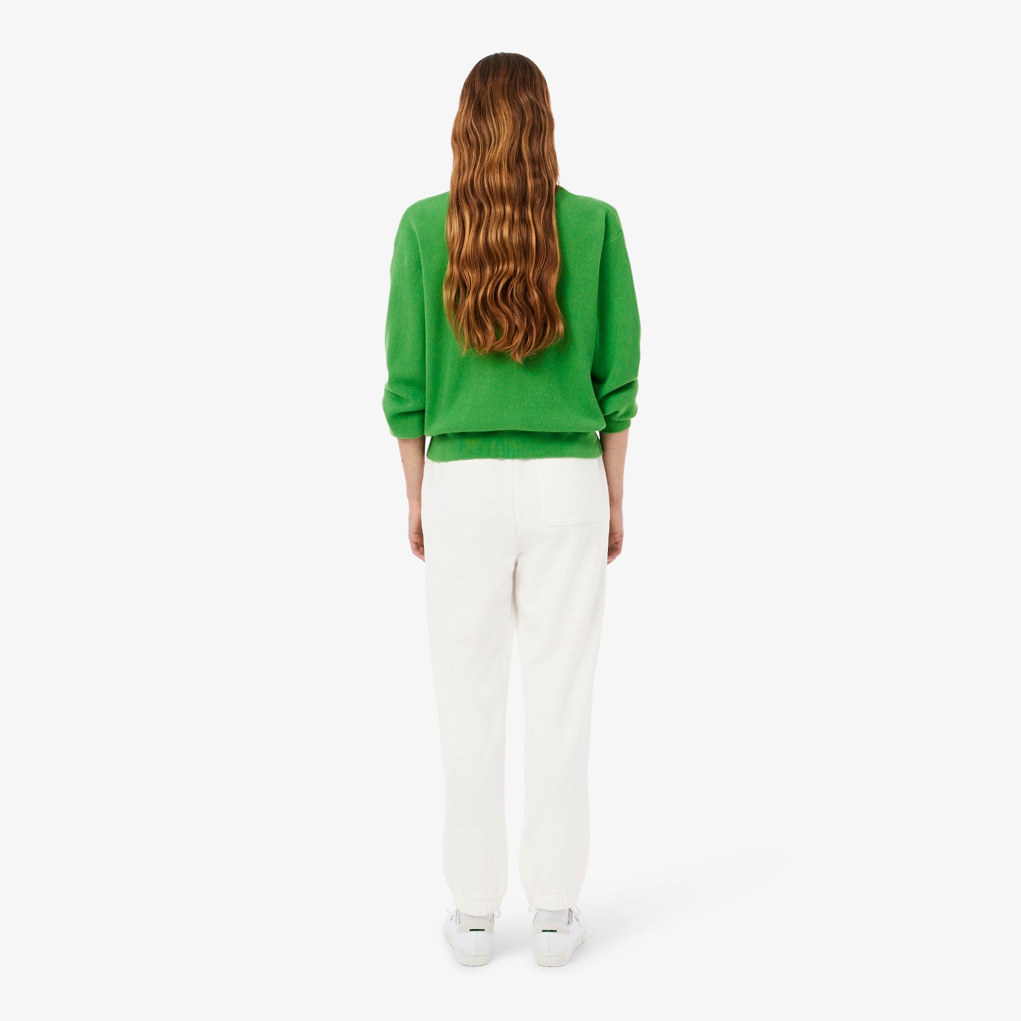 Women's Straight Fit Logo Sweatpants - White