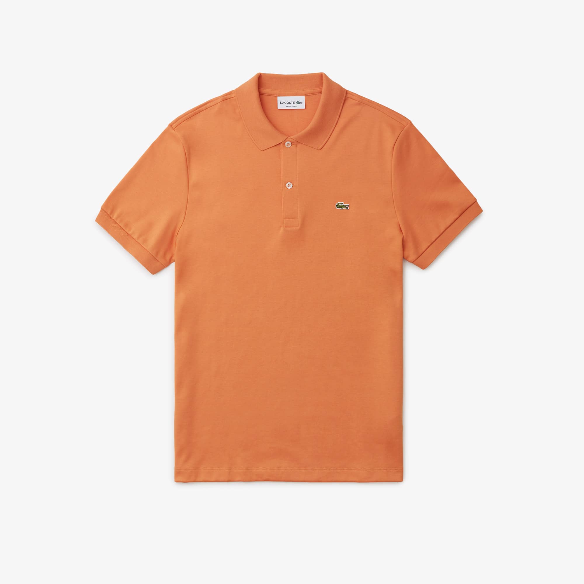 Men's Regular Fit Pima Cotton Polo - Orange