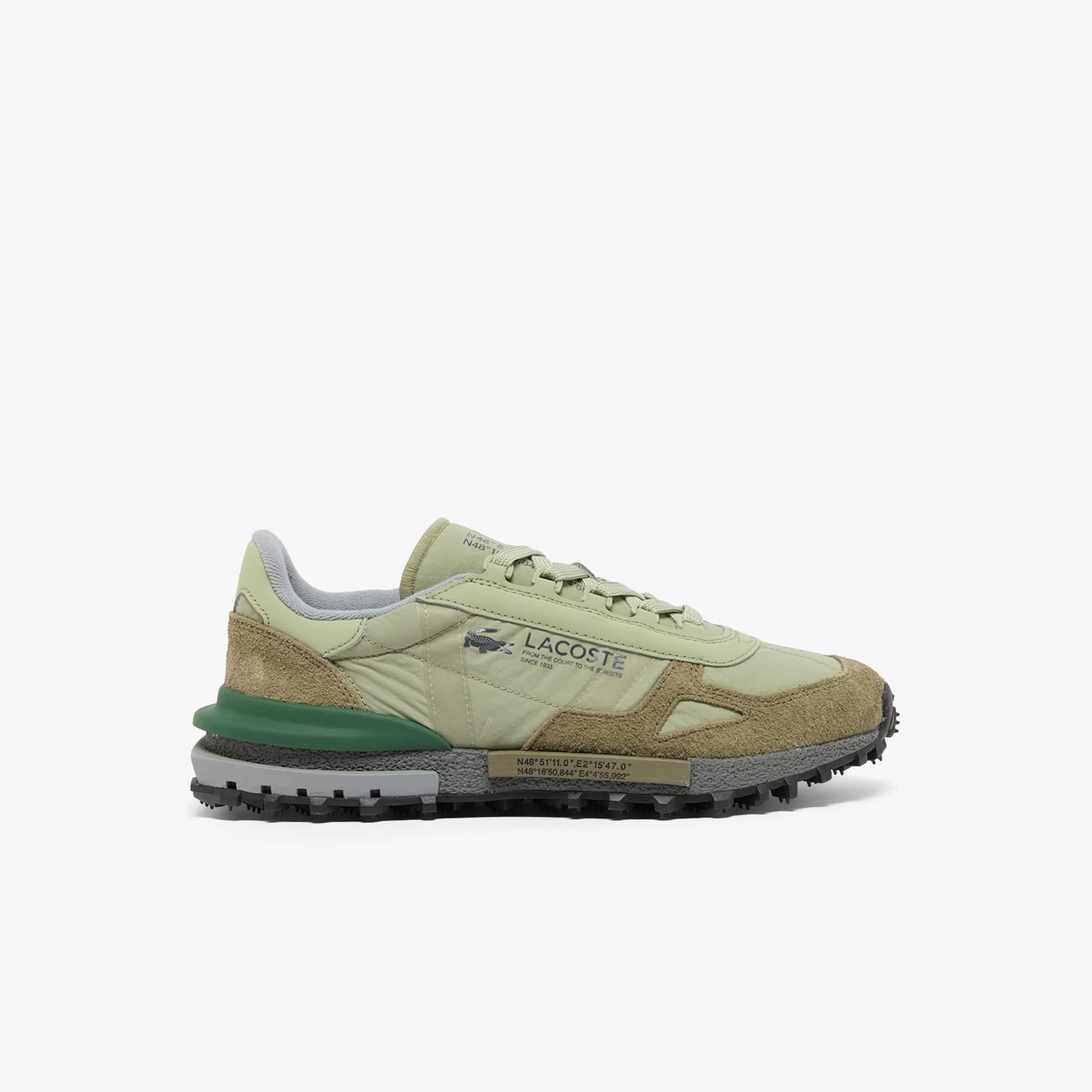 Men's Elite Active Sneakers - LT KHK/GRY