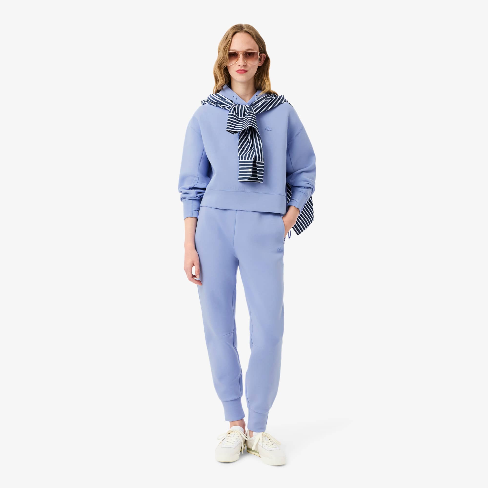 Women's Cotton Sweatpants - Purple