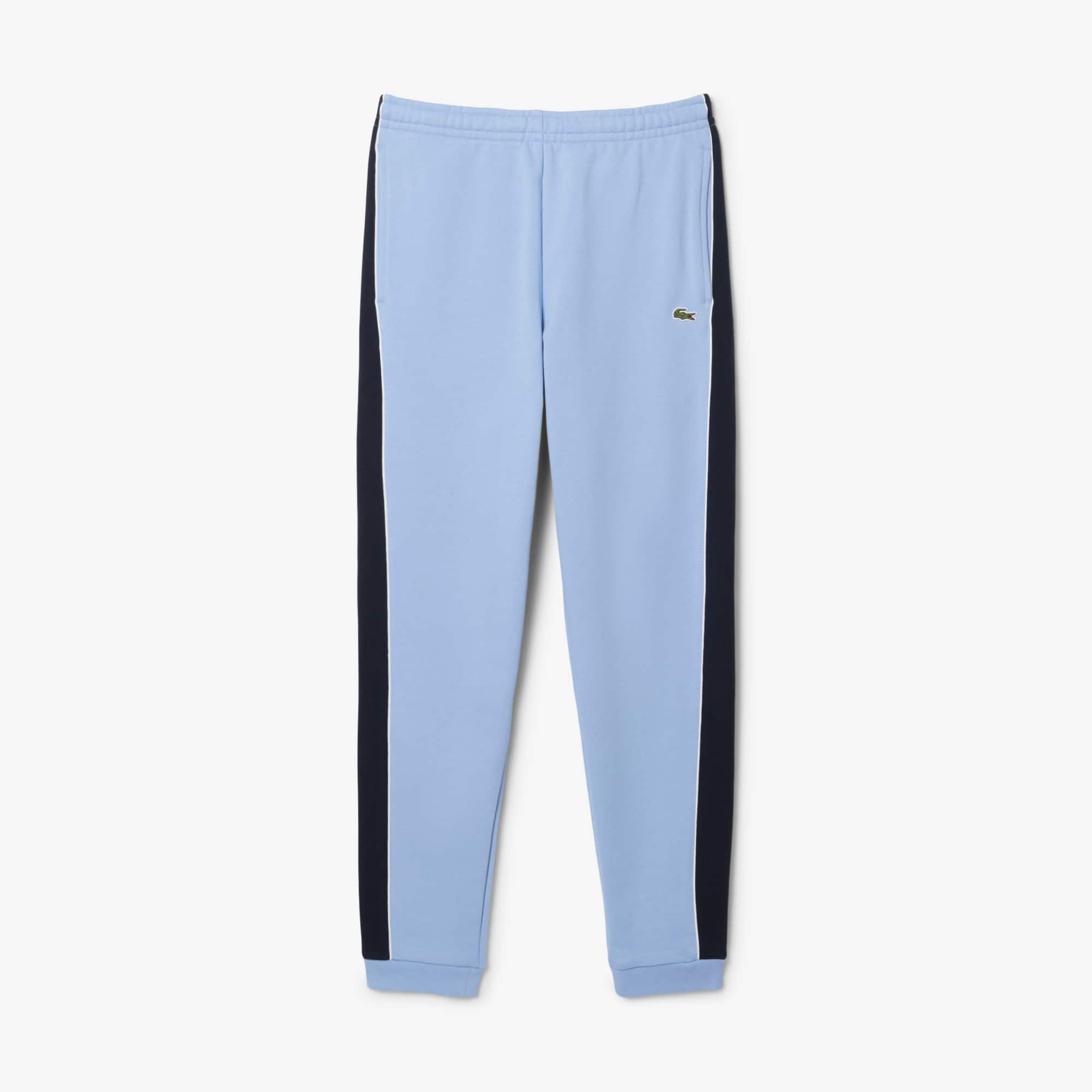 Tapered Leg Sweatpants - Bleu Clair / Noir