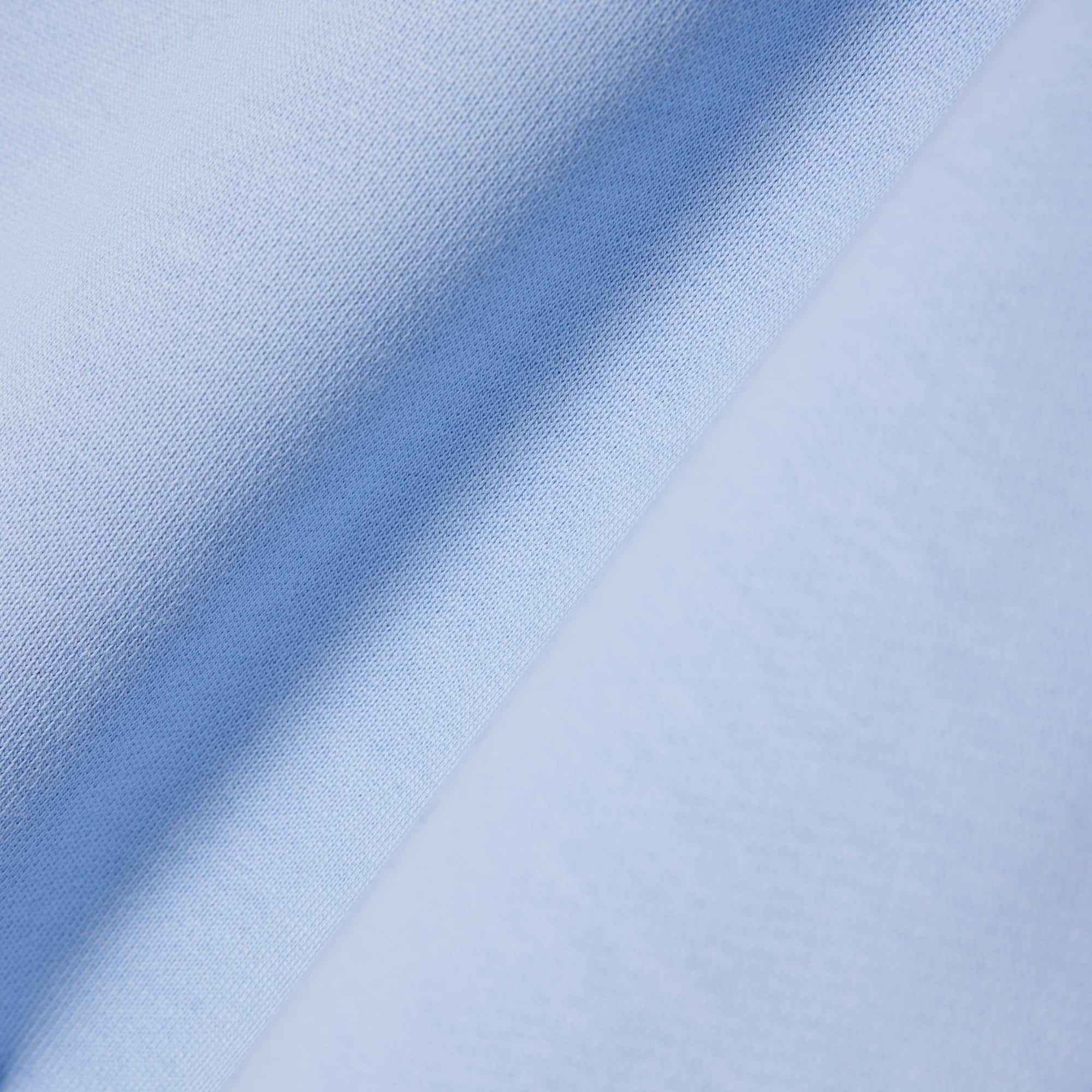 Men's Classic Fit Zip-Up Fleece Sweatshirt - Light Blue