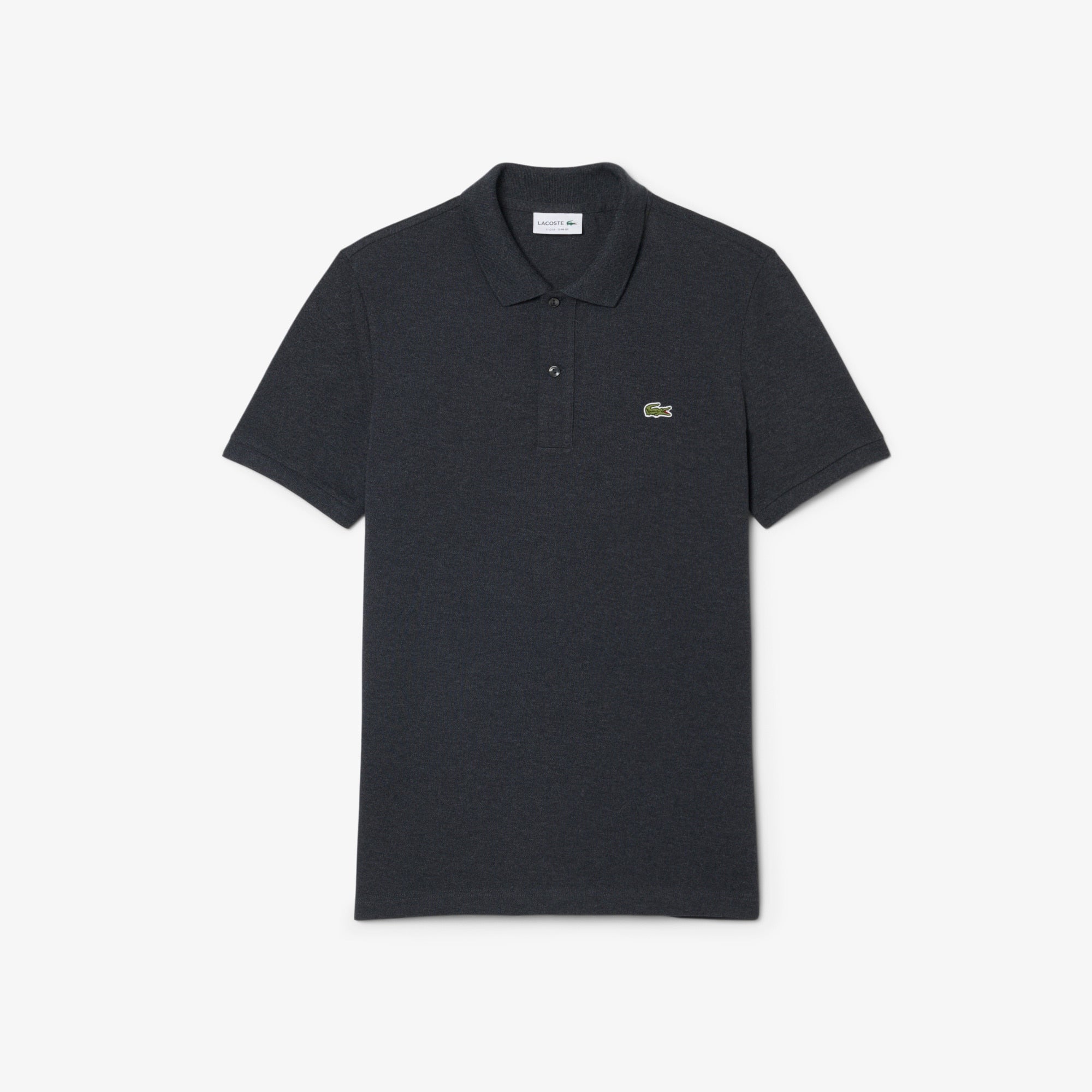 Men's Slim Fit Piqué Polo - Grey