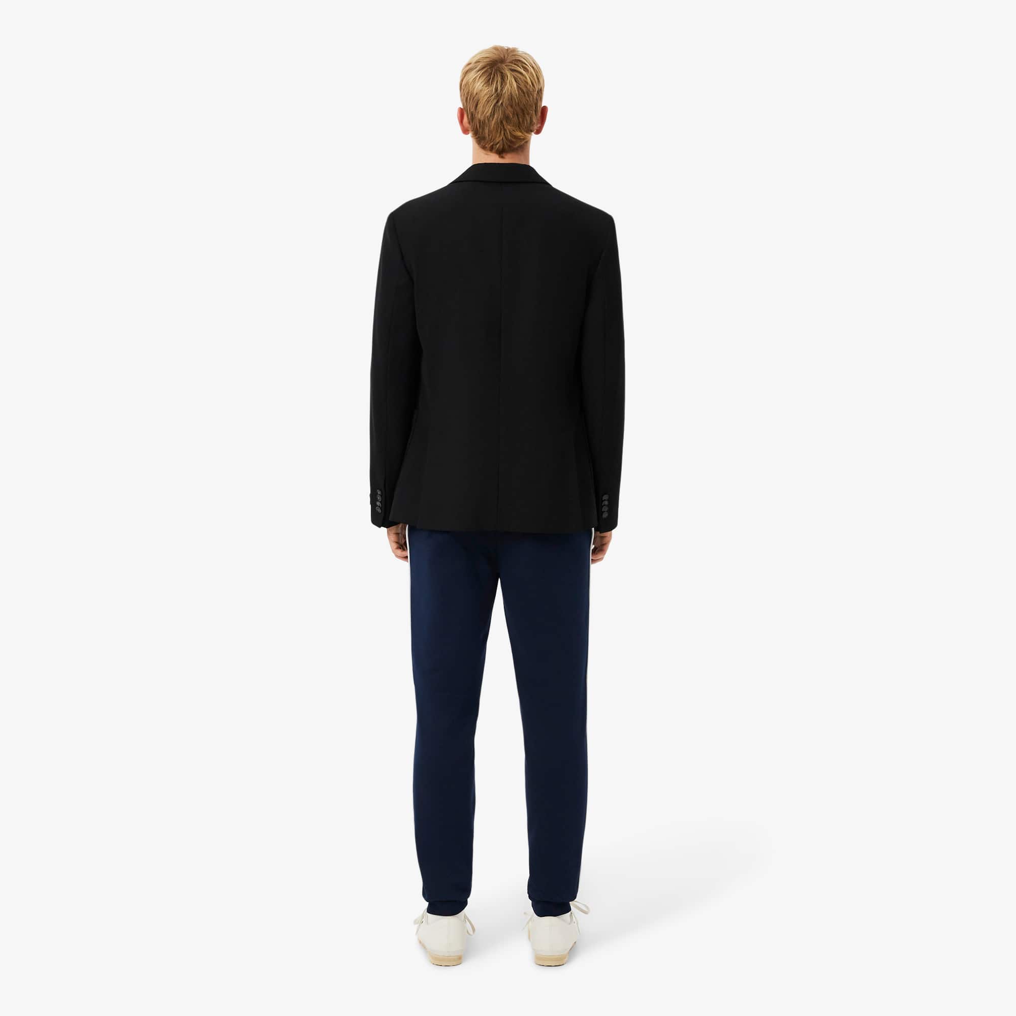 Men's Logo Trim Sweatpants - Navy Blue