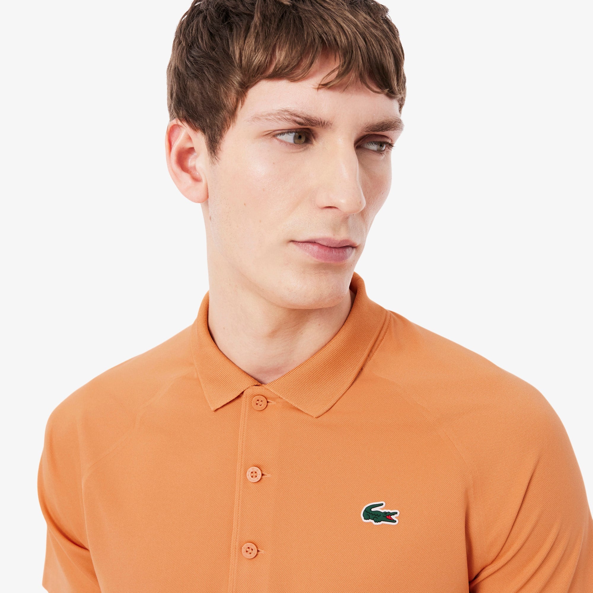 Men's Regular Fit UV Protect Golf Polo - Orange