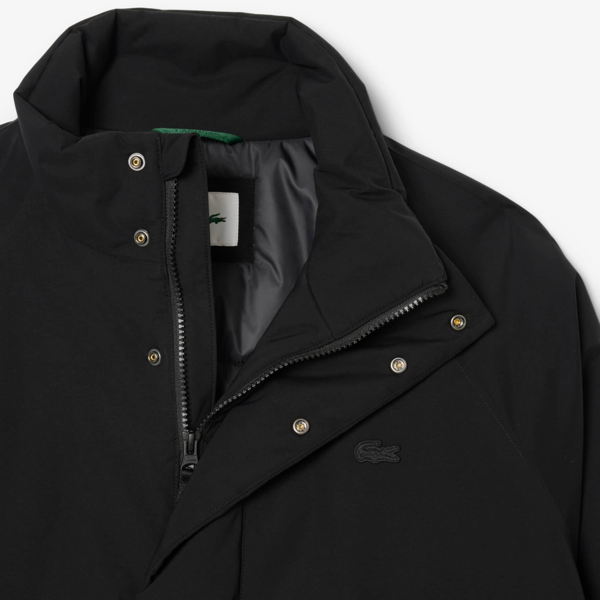 Men's Water-Repellent Puffer Jacket - Black