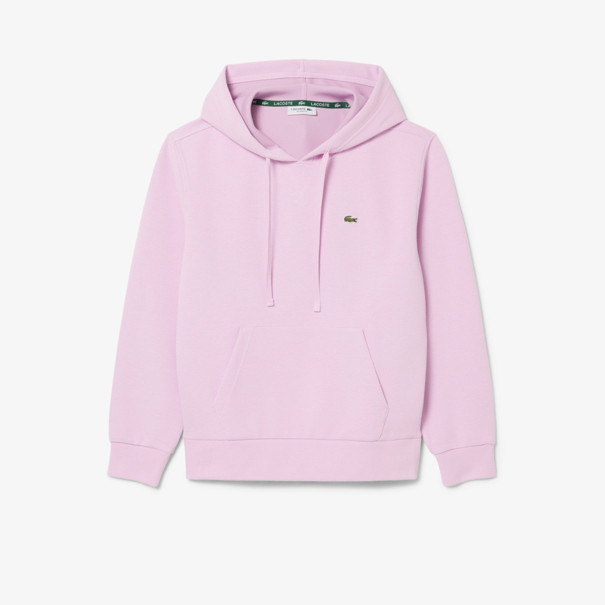 Women's Piqué Hoodie - Pink