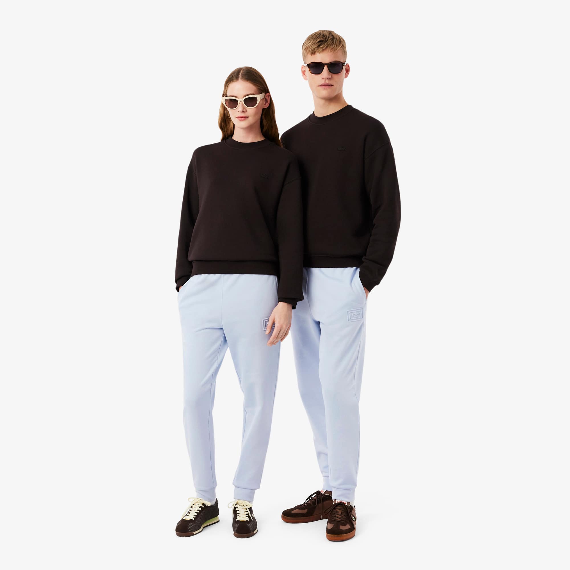 Embossed Branding Sweatpants - Phoenix blue