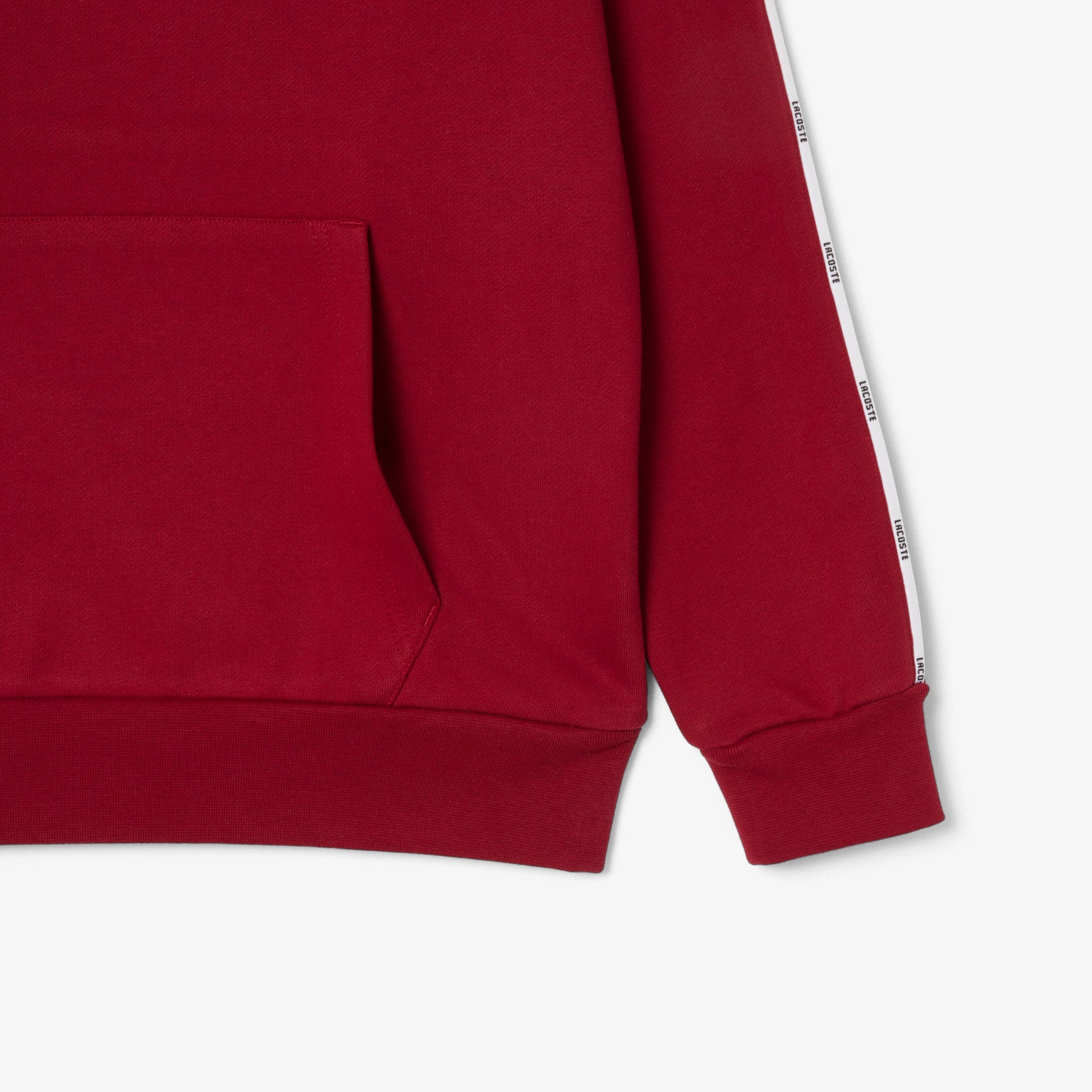 Men's Classic Fit Logo Stripe Sweatshirt - Bordeaux