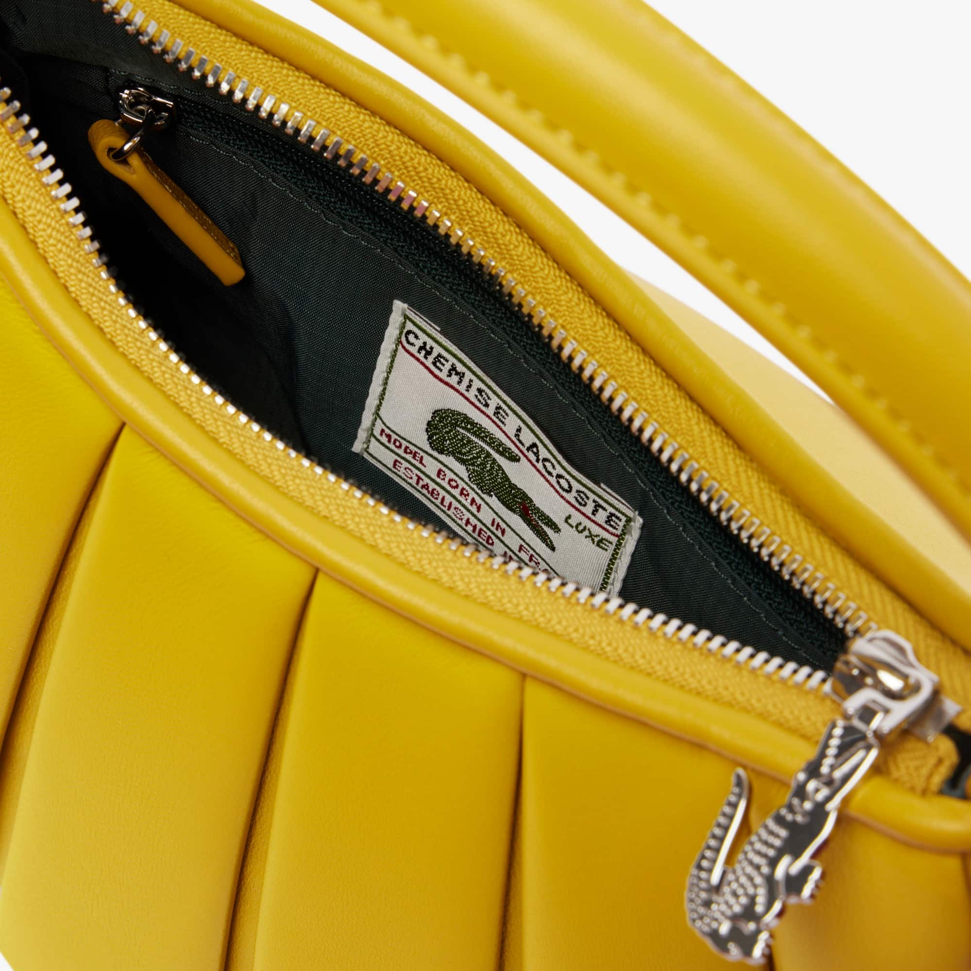Small Lenglen Leather Bag - HONEY