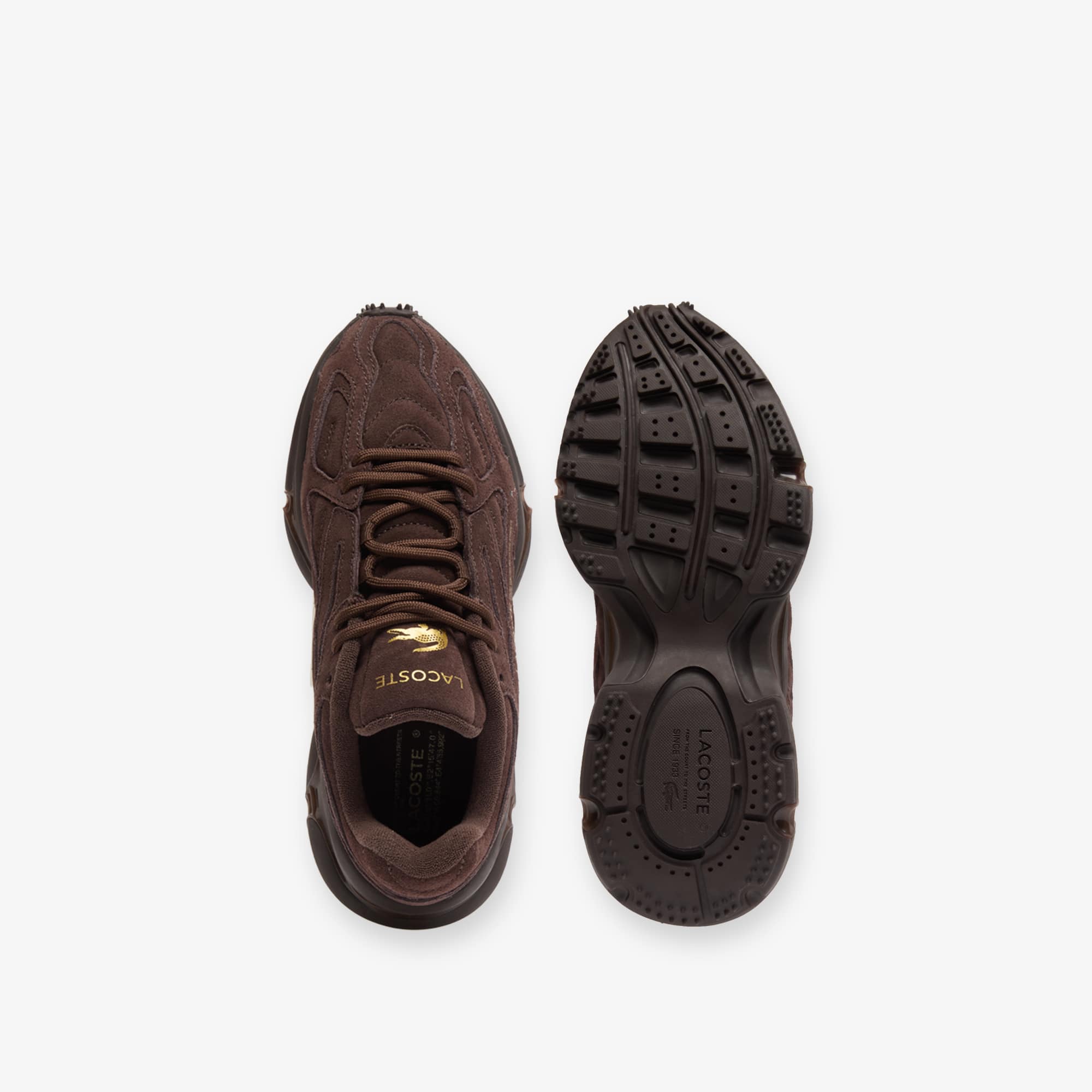 Women's L003 2K24 Suede Sneakers - DK BRW/DK BRW