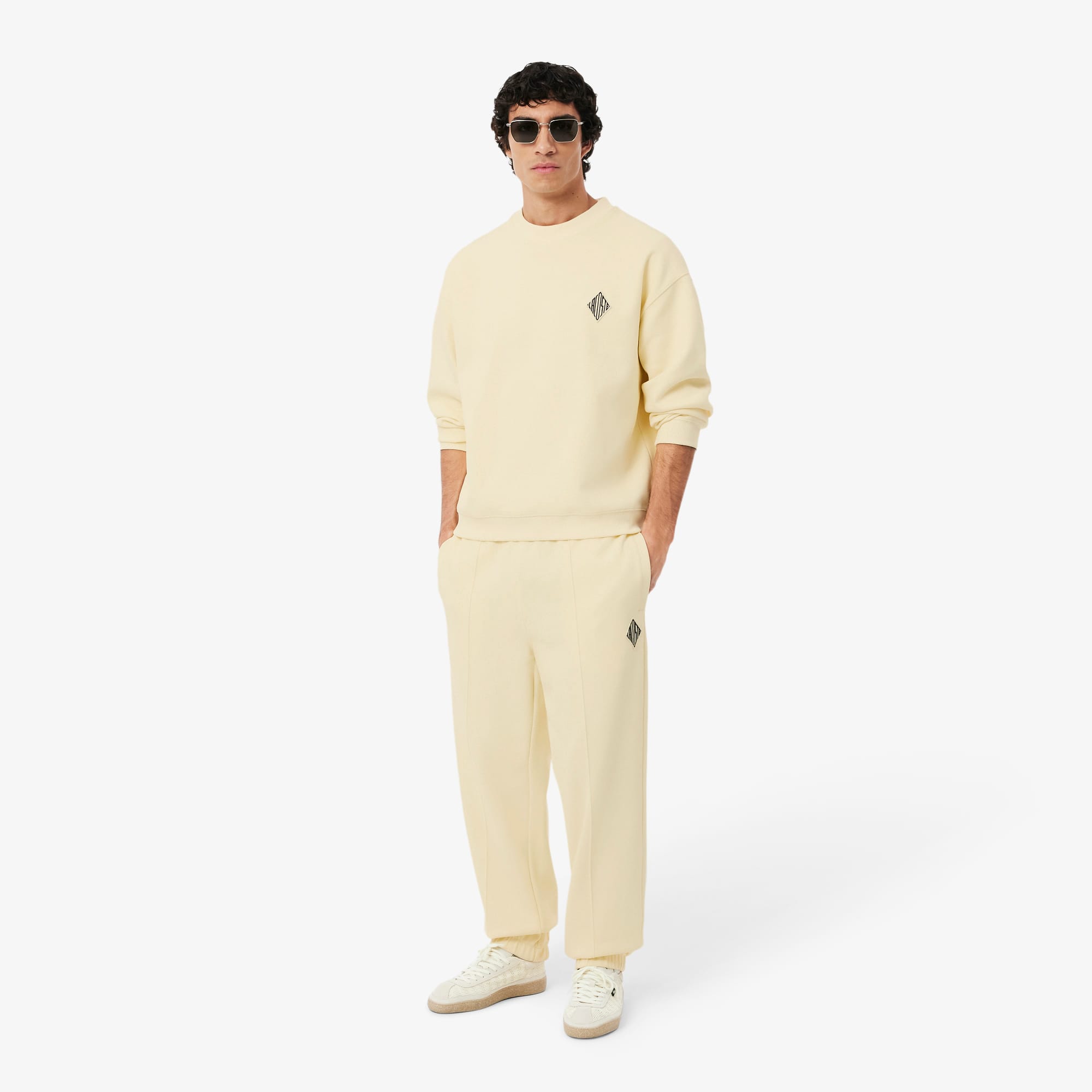 Regular Fit Sweatpants - Lemon Beige