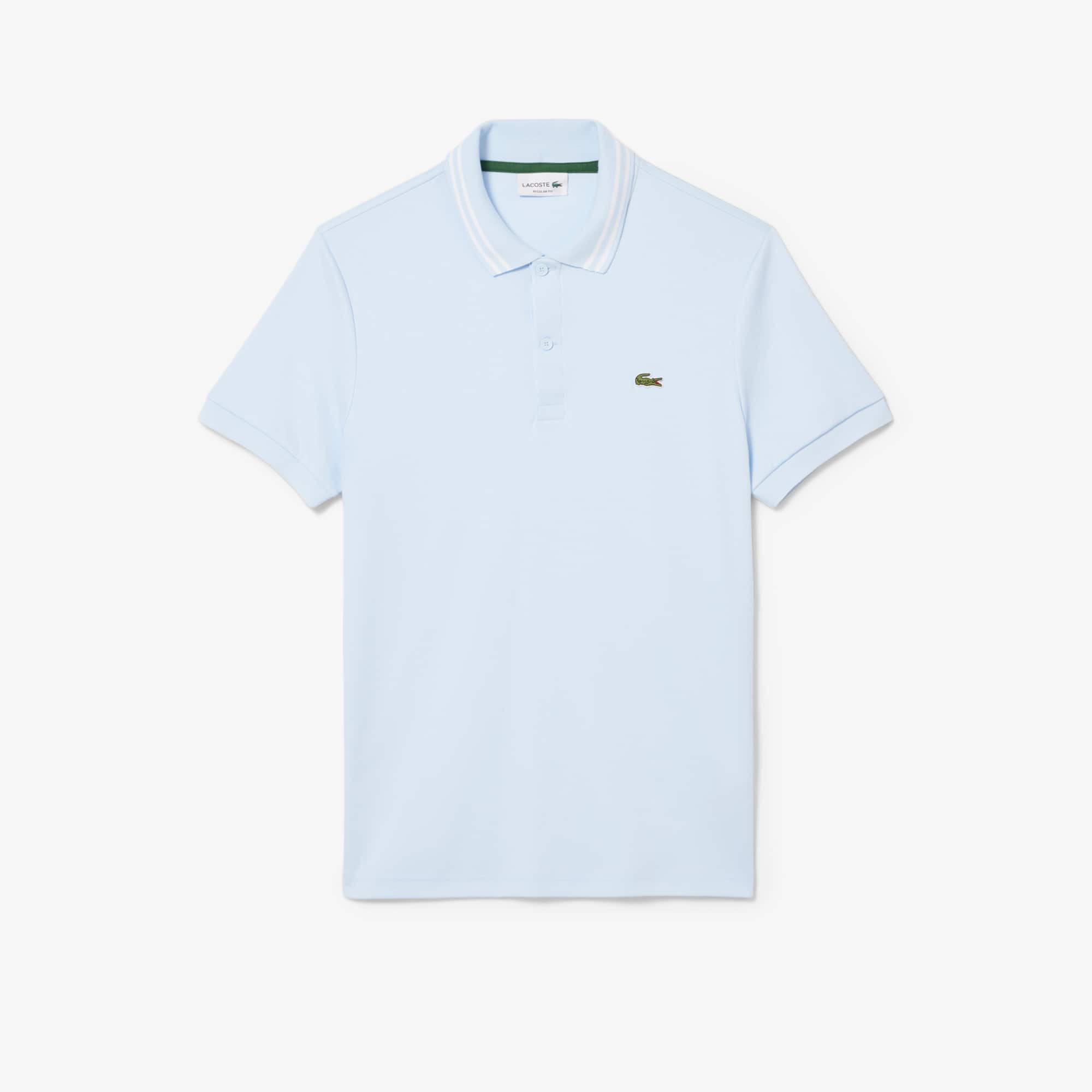Men's Regular Fit Pima Cotton Polo - Light Blue