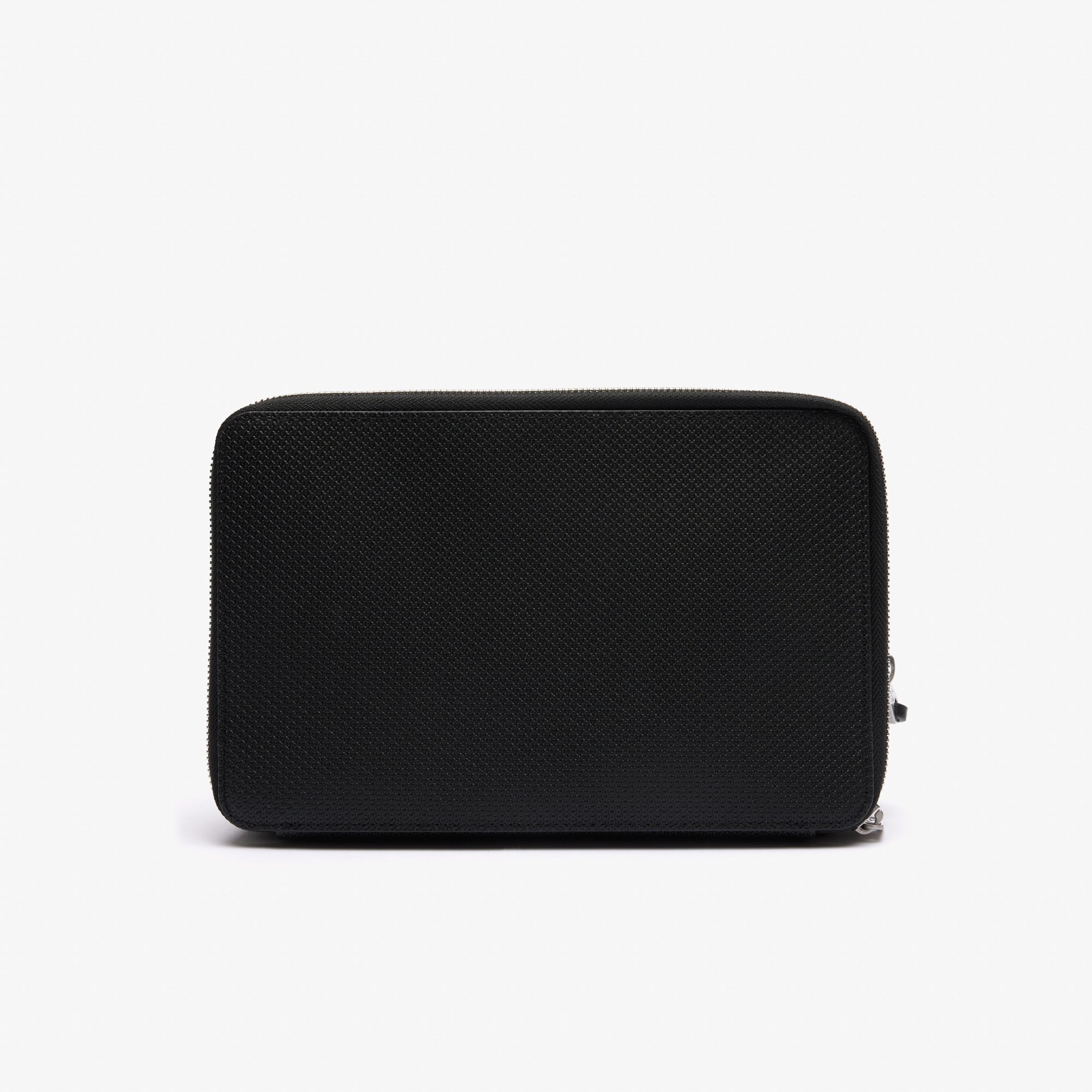 Chantaco Piqué Leather Zipped Pouch - Black